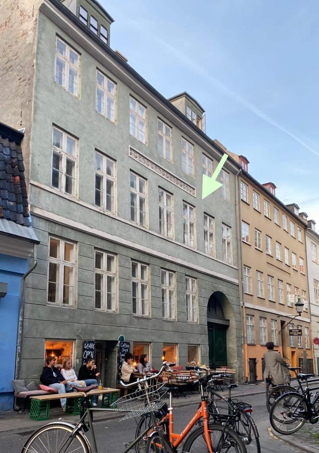 In the city center of Copenhagen