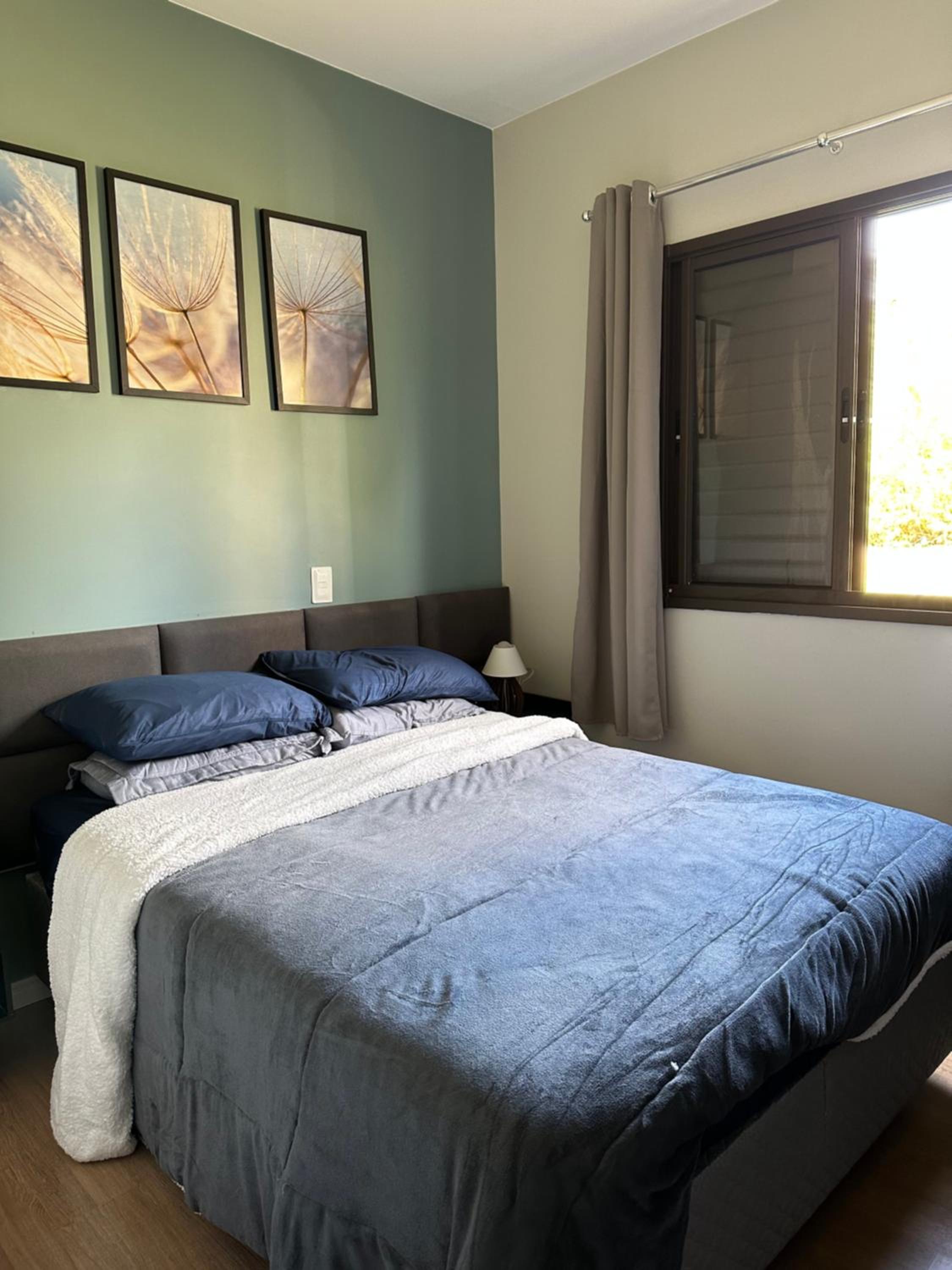 Apartamento novíssimo top com lareira