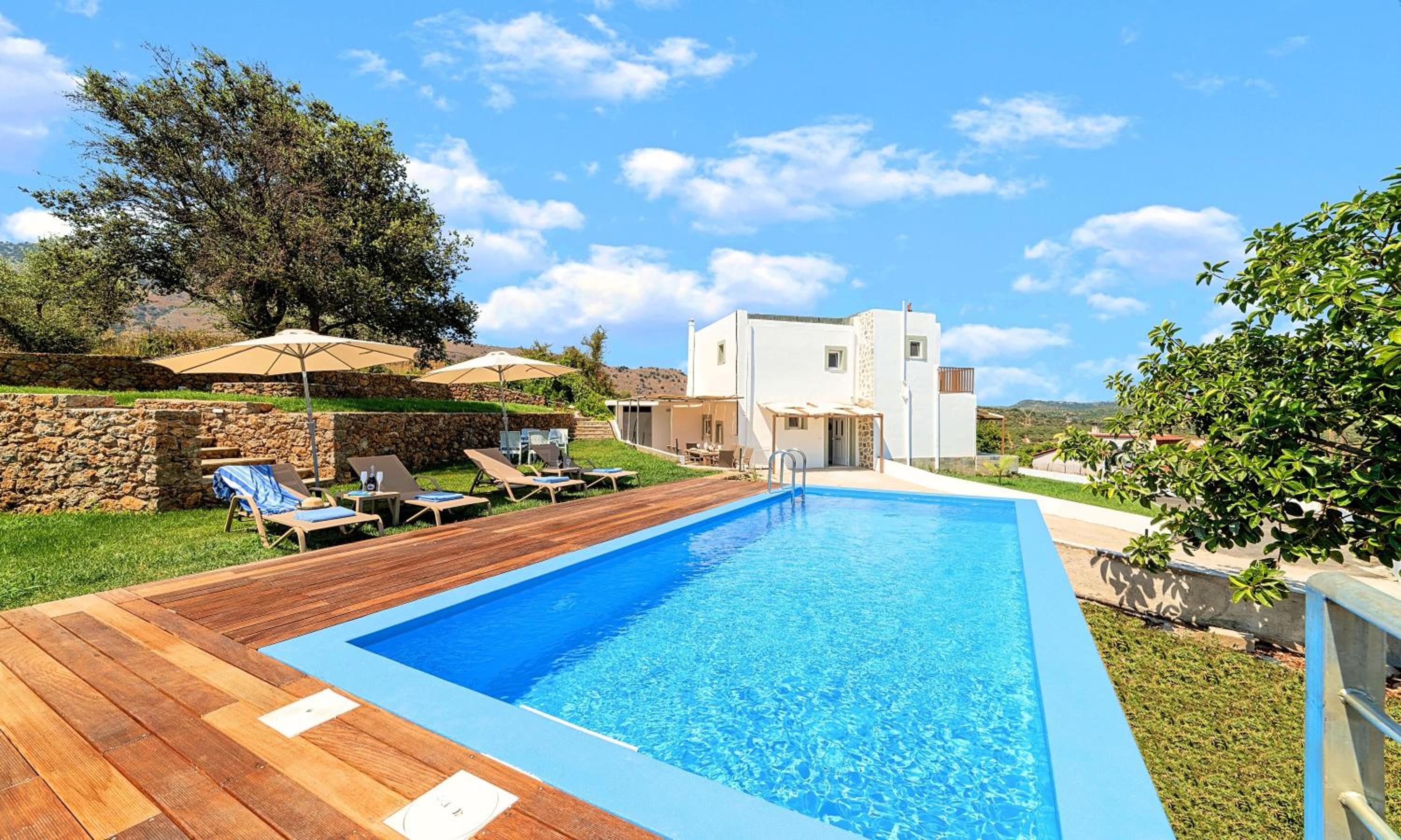 Georgioupolis Blue Villa view 5