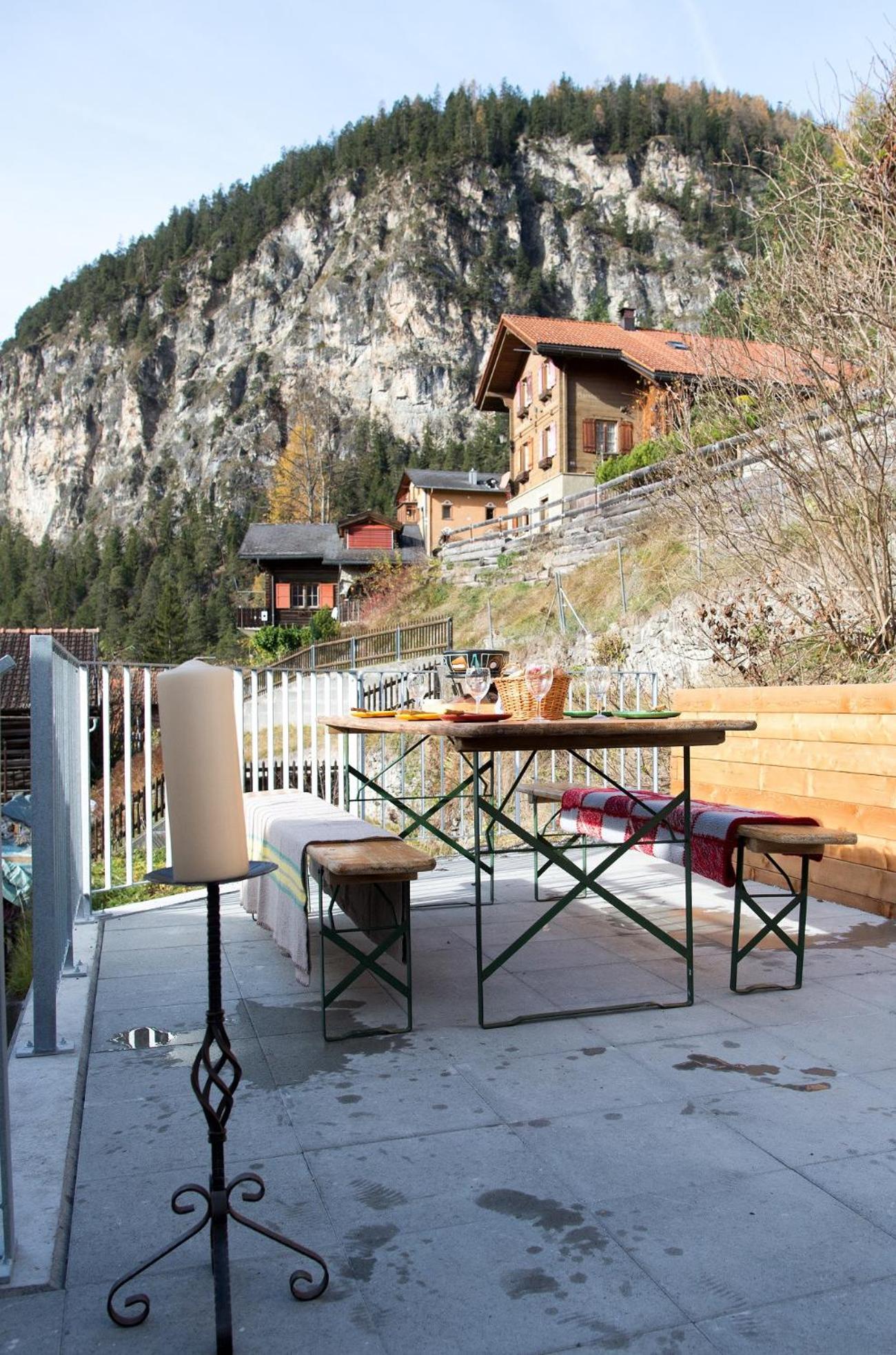 Large alpine house for 10 with panoramic view
