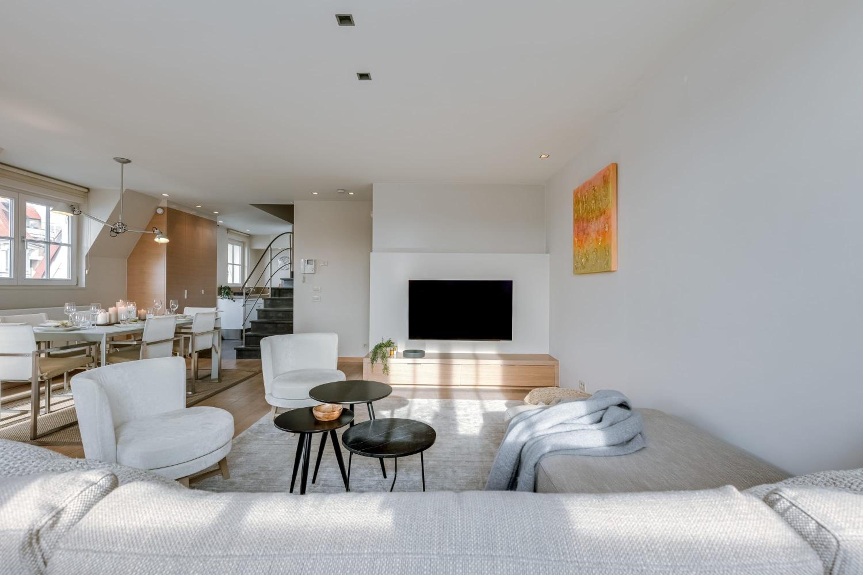 Huswell - Beautiful penthouse in the heart of Knokke