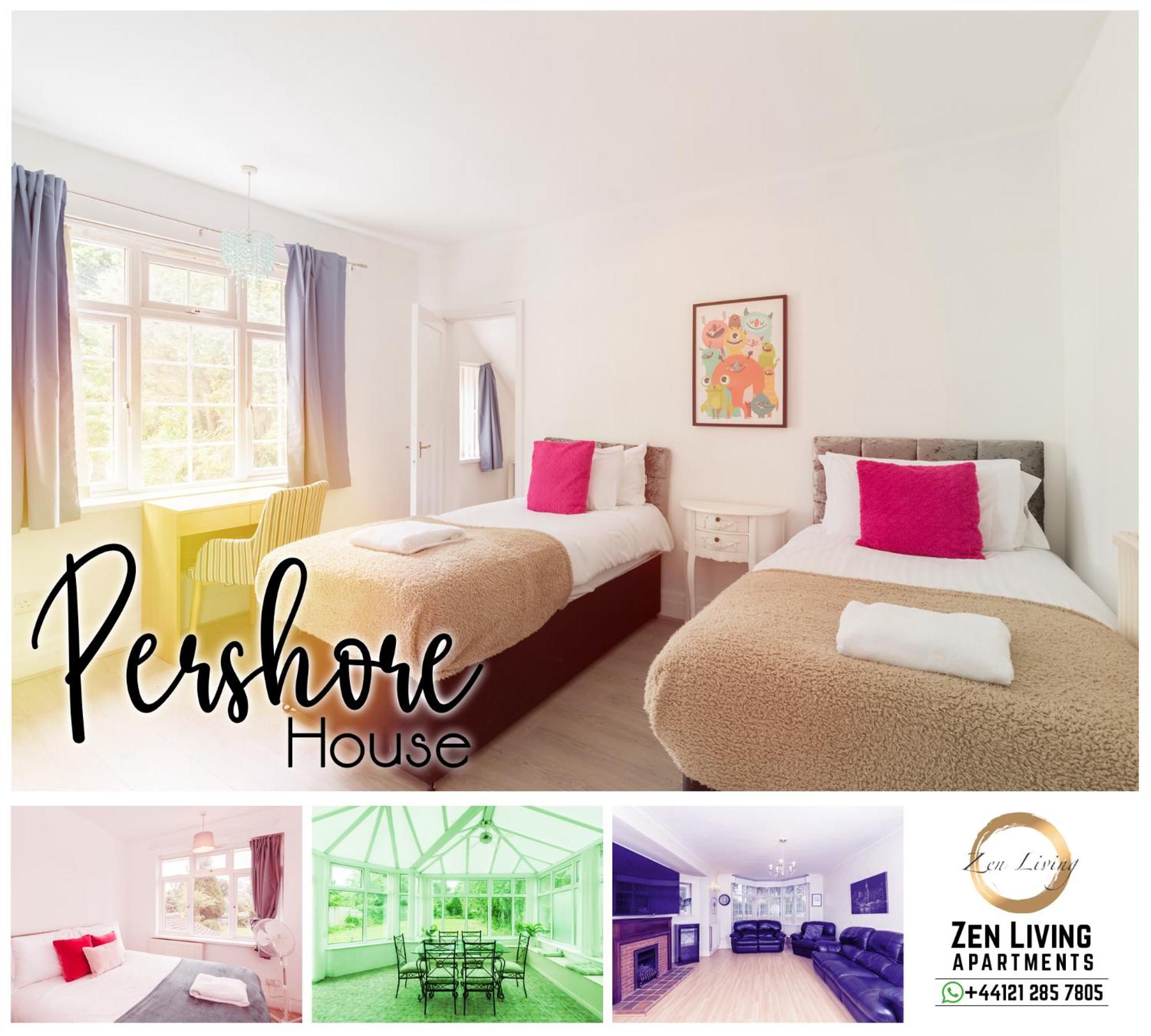 Beautiful 6 bedroom house for 17 guests next to Edgbaston Stadium view 2