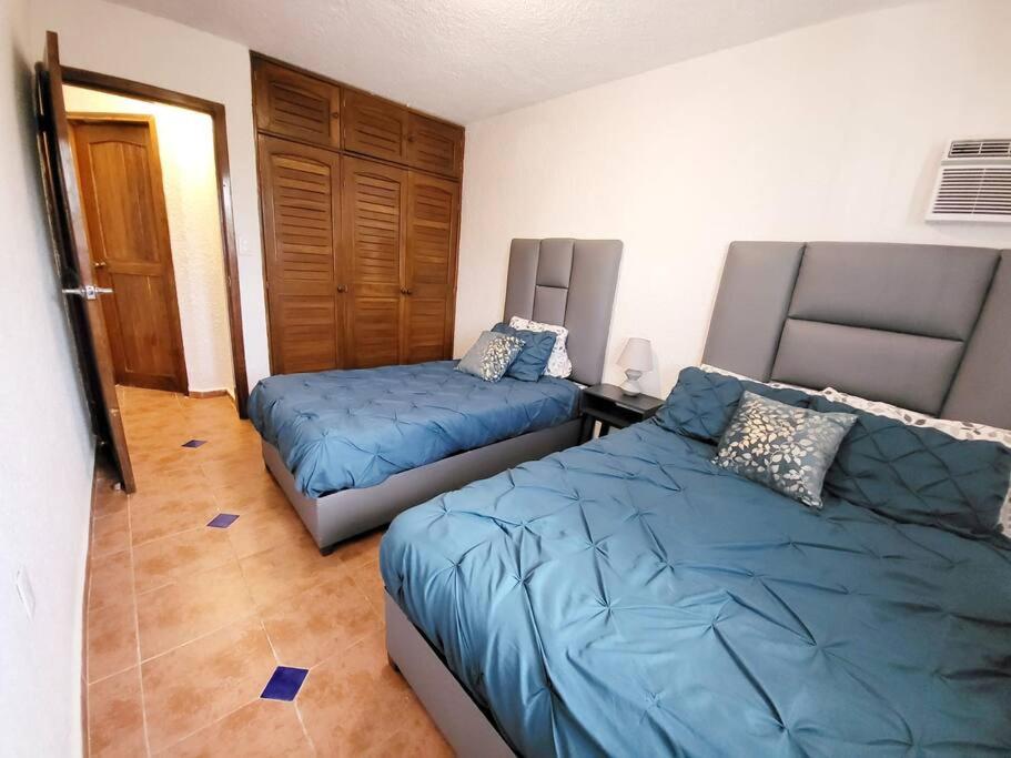 2 Rooms apartment with Private beach in Puerto Juarez Cancún