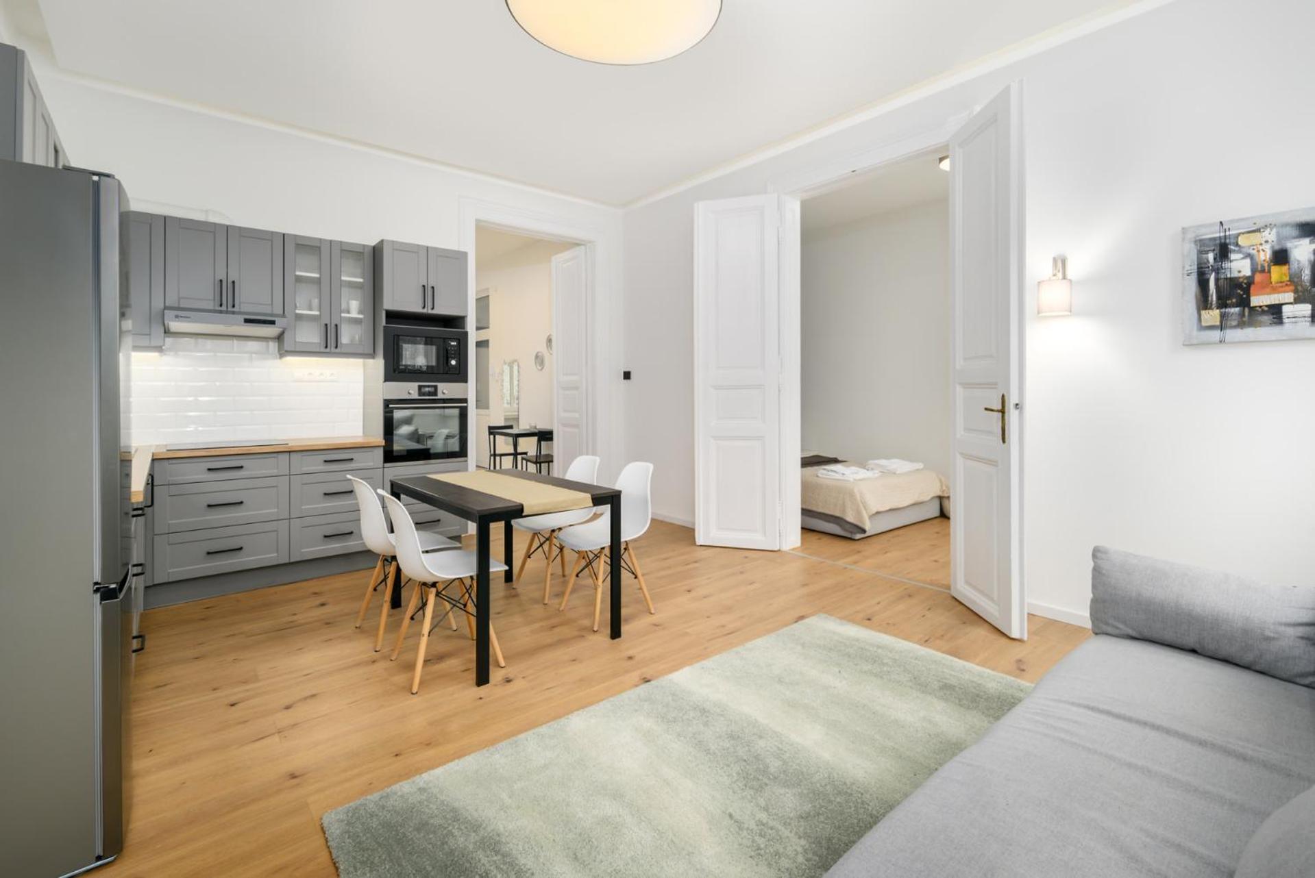 Modern Penthouse in a Century Old Building- 2 BR- AC view 4