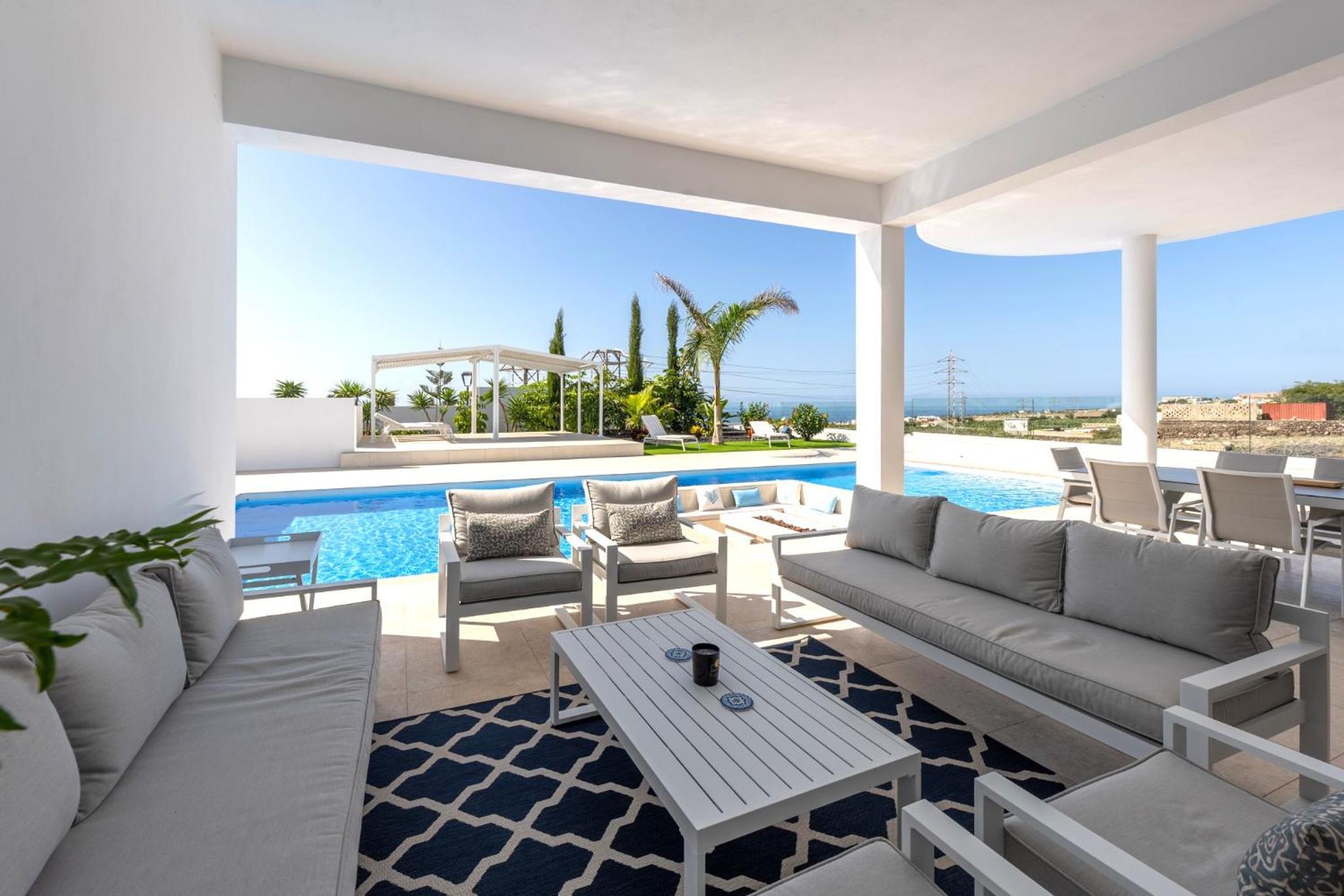 GS Luxury Villa Andrea, quiet luxury, sunset with sea views view 2