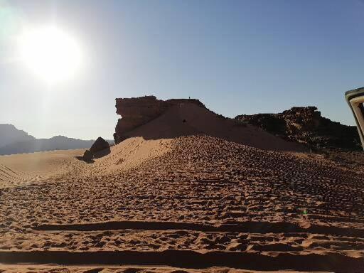 The calm nature of Wadi Rum view 5