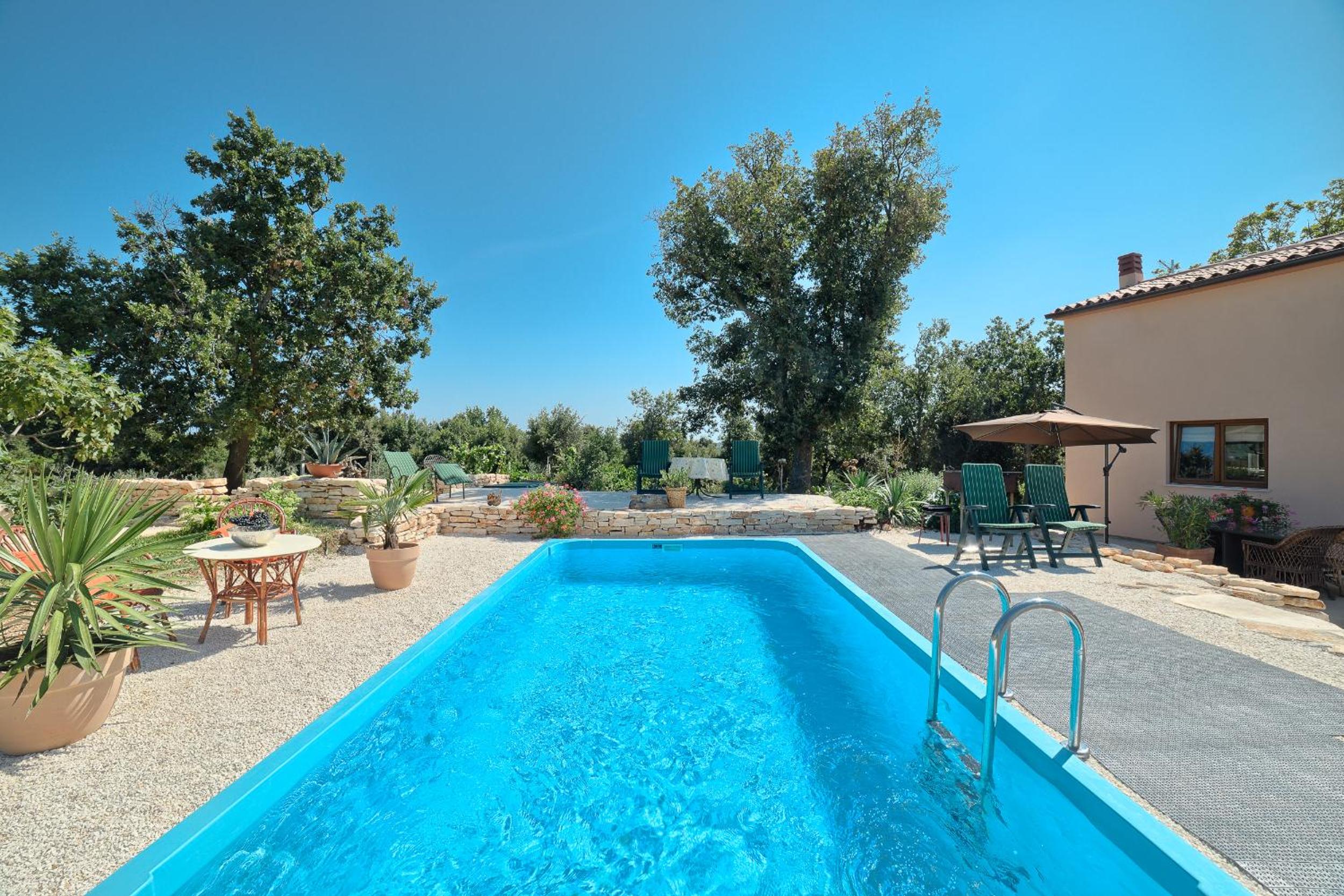 Complex of two villas Palera XXL with private pools