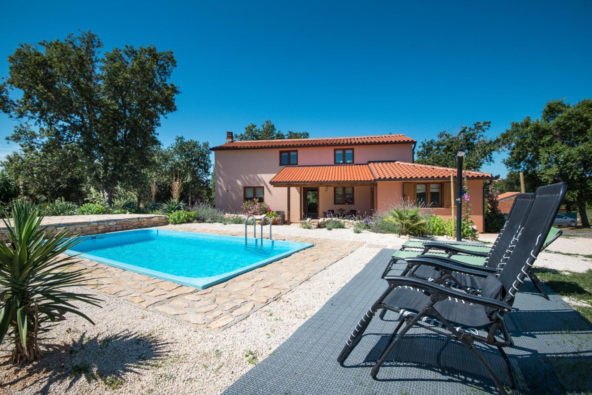 Complex of two villas Palera XXL with private pools