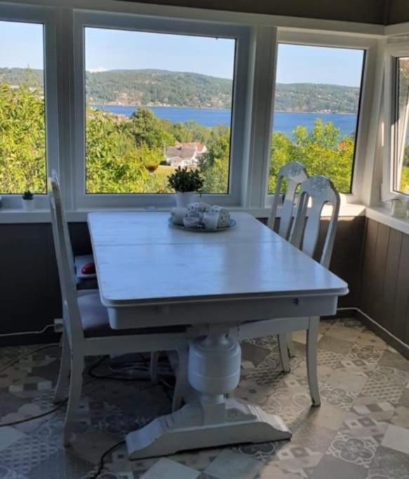 Neu 55min von Oslo Ferienhaus mit Aussicht Sauna Wassersport view 5