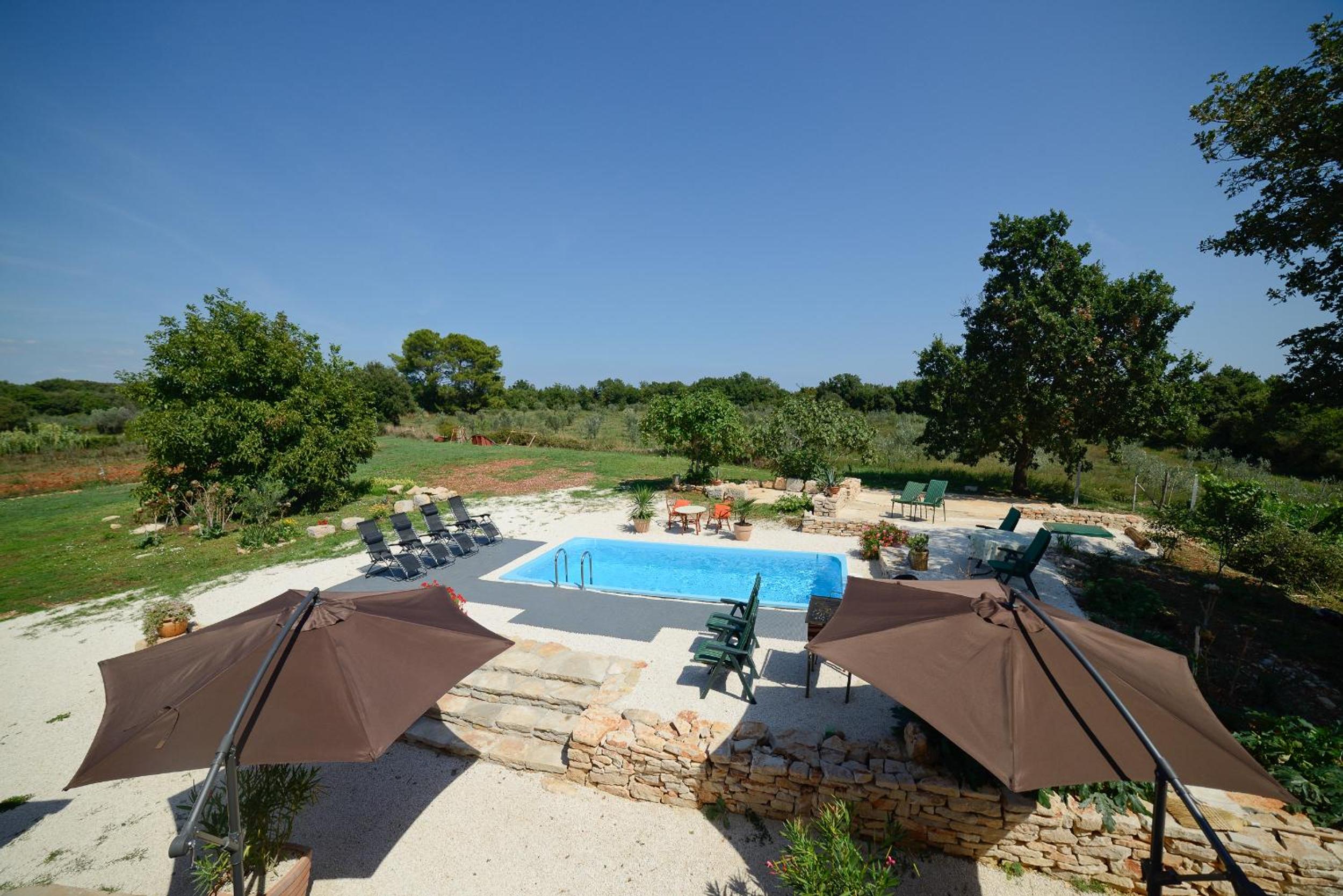 Complex of two villas Palera XXL with private pools