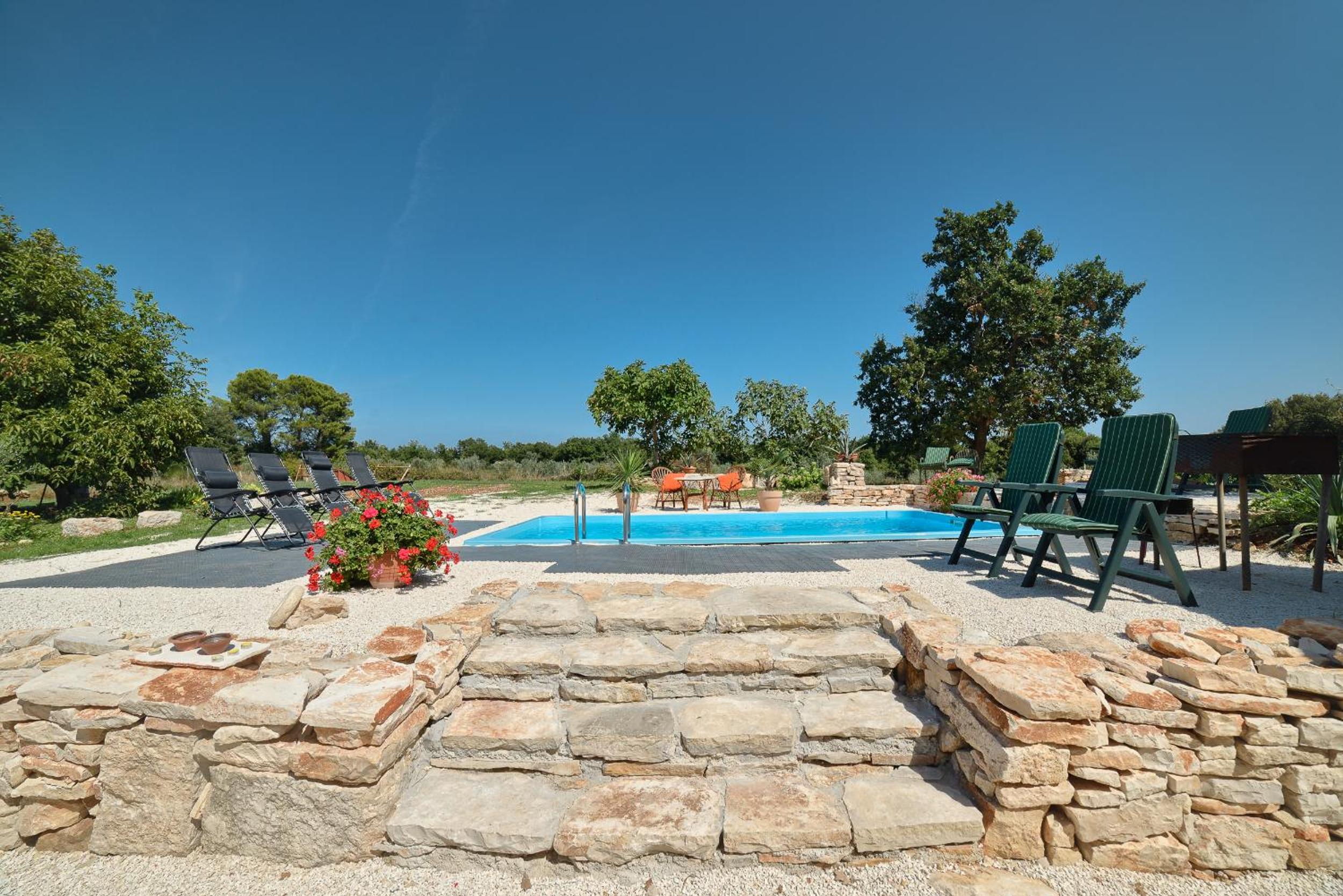 Complex of two villas Palera XXL with private pools