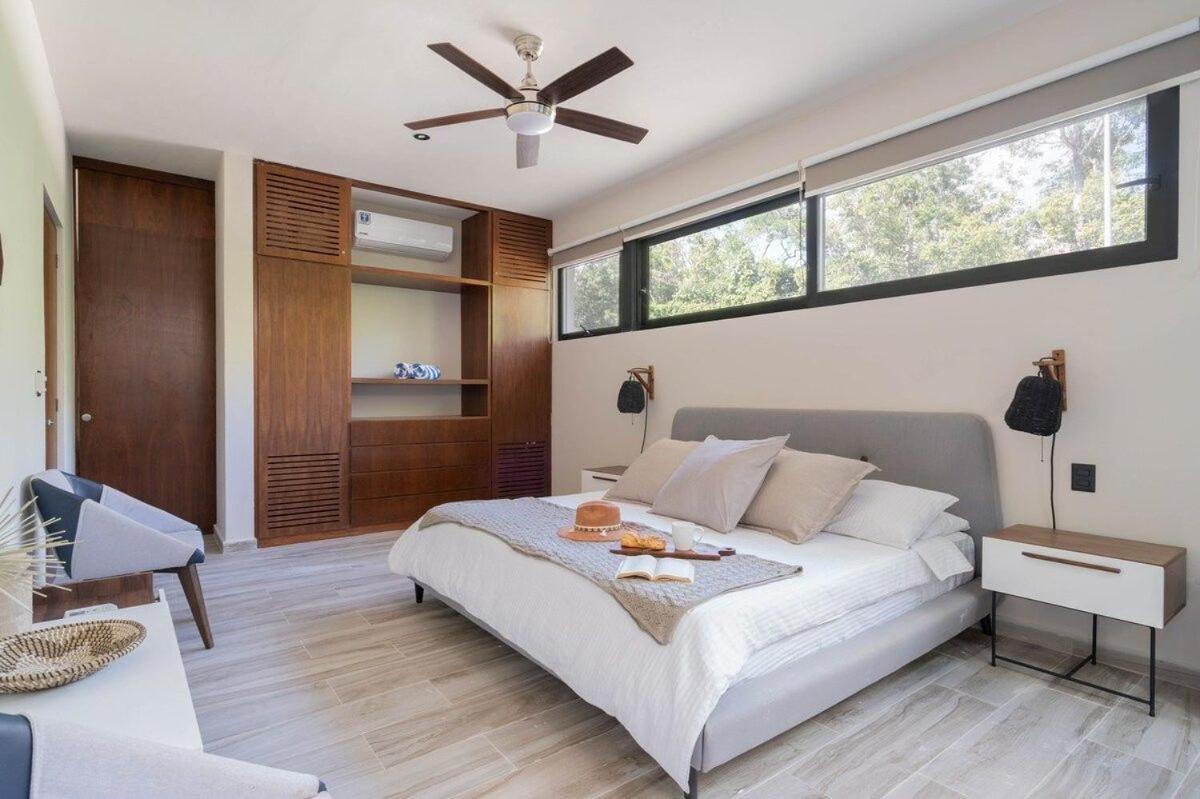 Cozy 1Bbrm +Garden and Private Pool Aldea Zama view 2