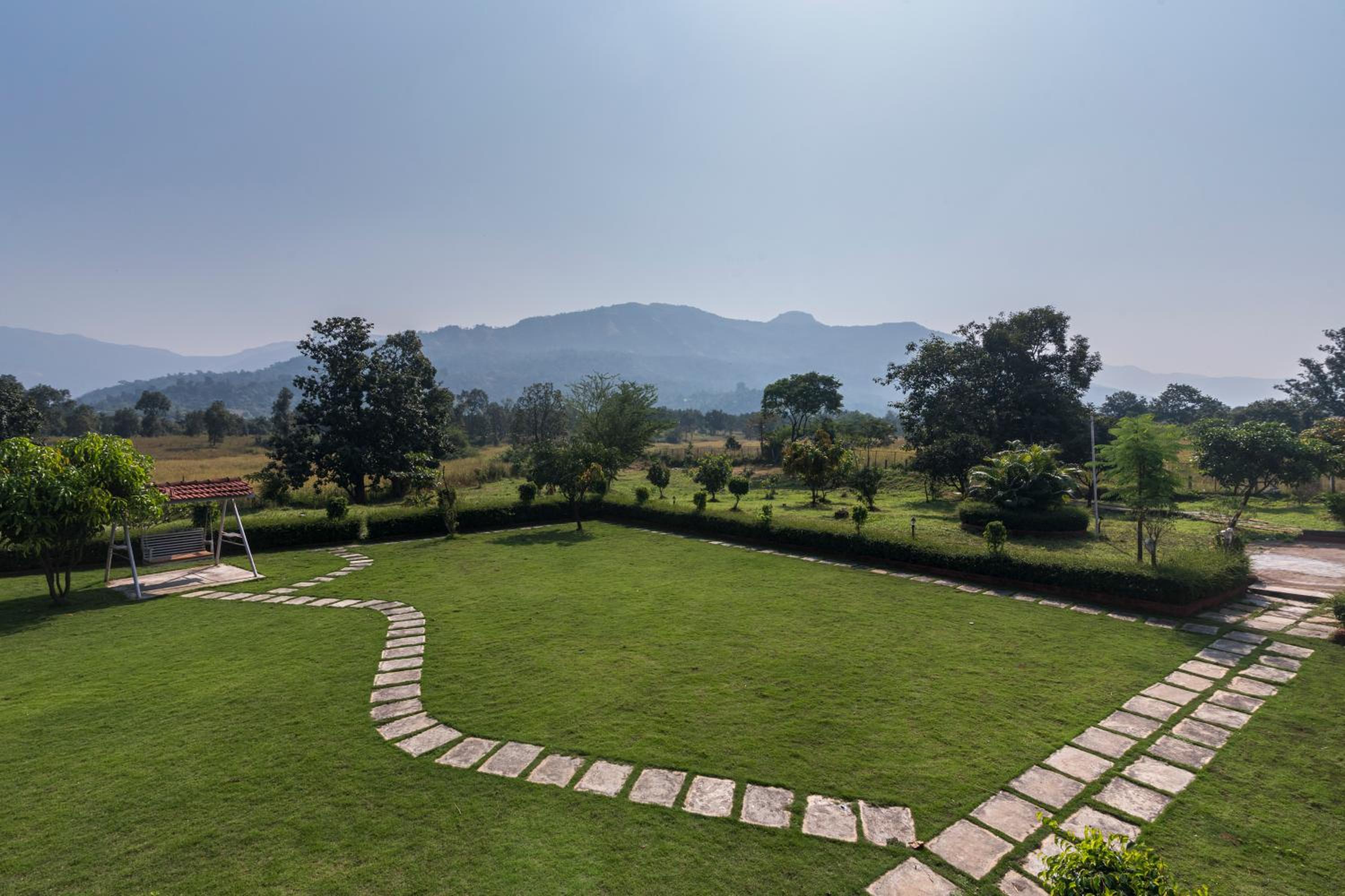 SaffronStays Olive Greens - Pool, Lawn & Glasshouse Escape view 5