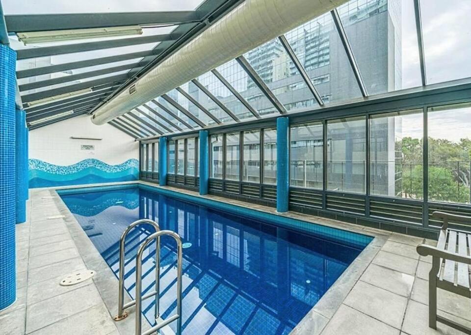 City skyline views with swimming pool!