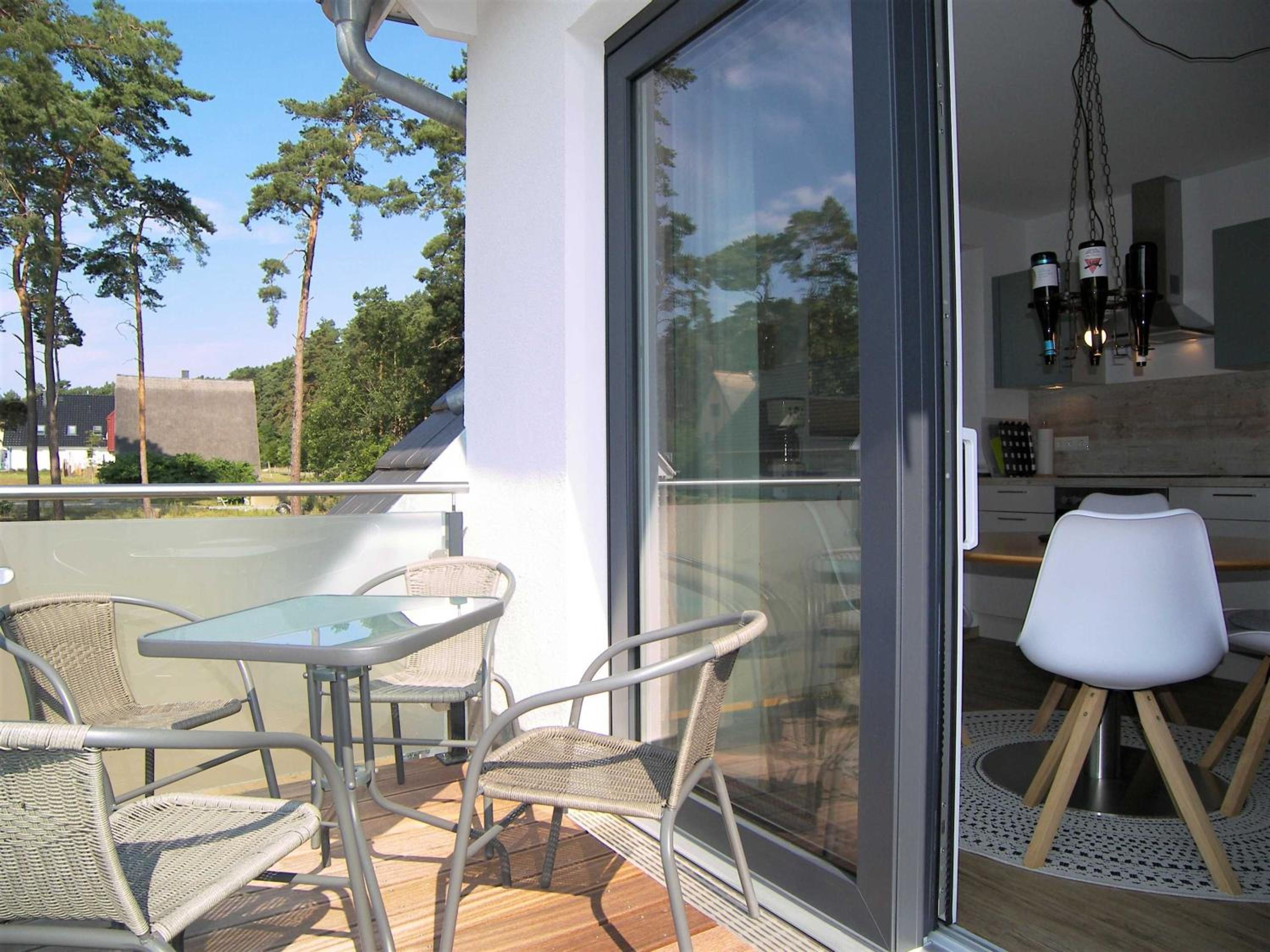 Ferienwohnung Hubertus mit 2 Schlafzimmern und Balkon