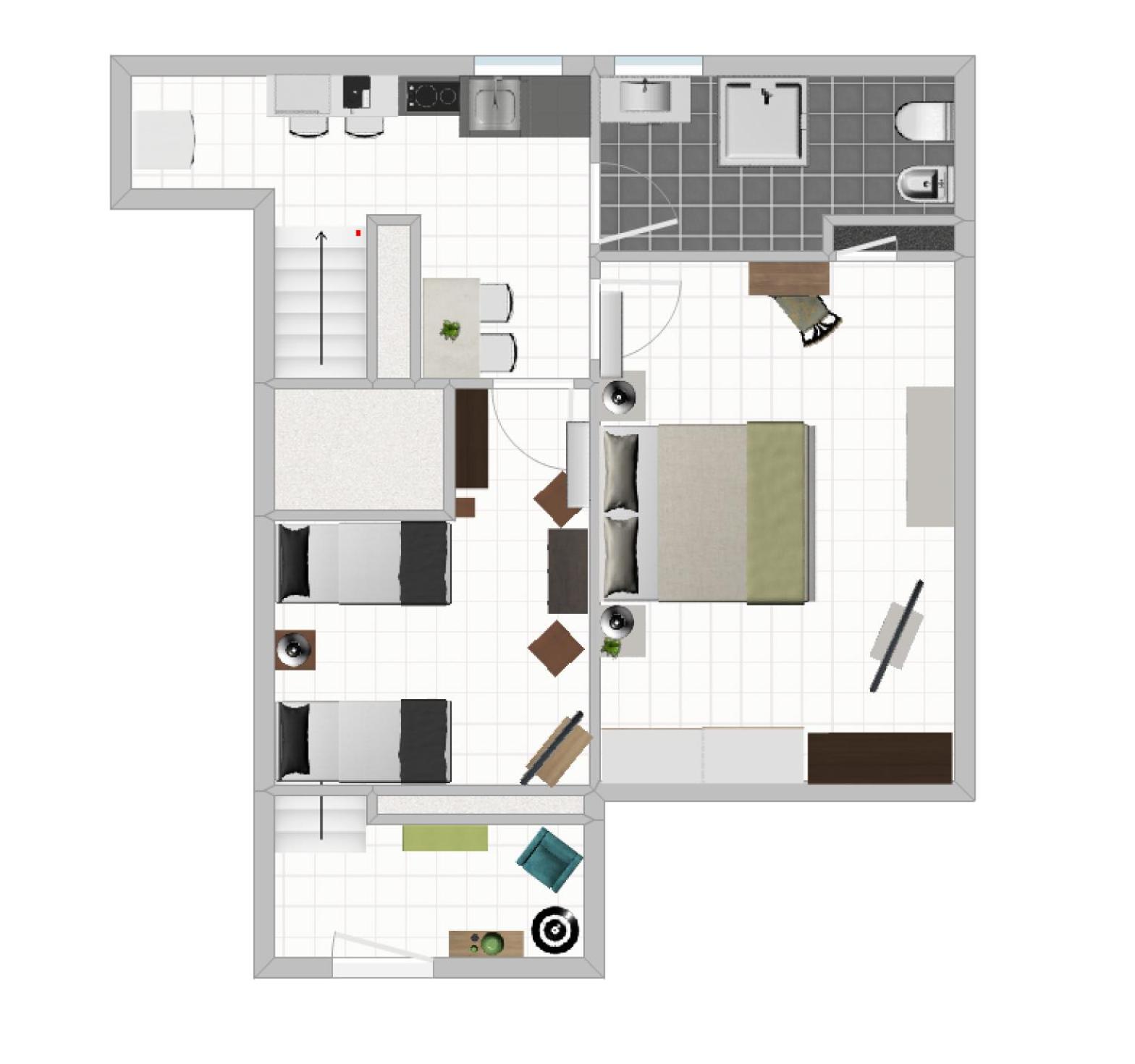 Padova Umberto center appartments view 3