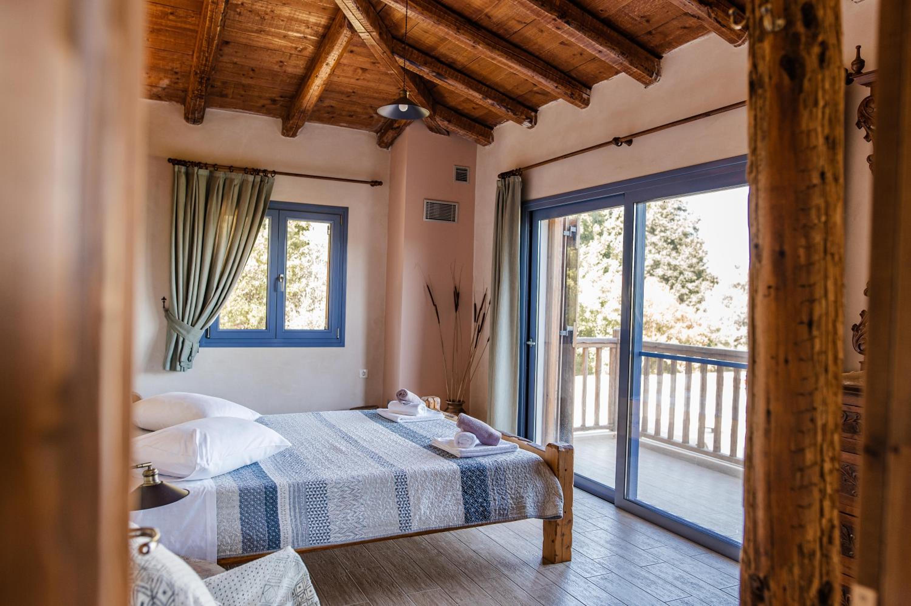 Chaihoutes stone villa into Olive farm in Zia