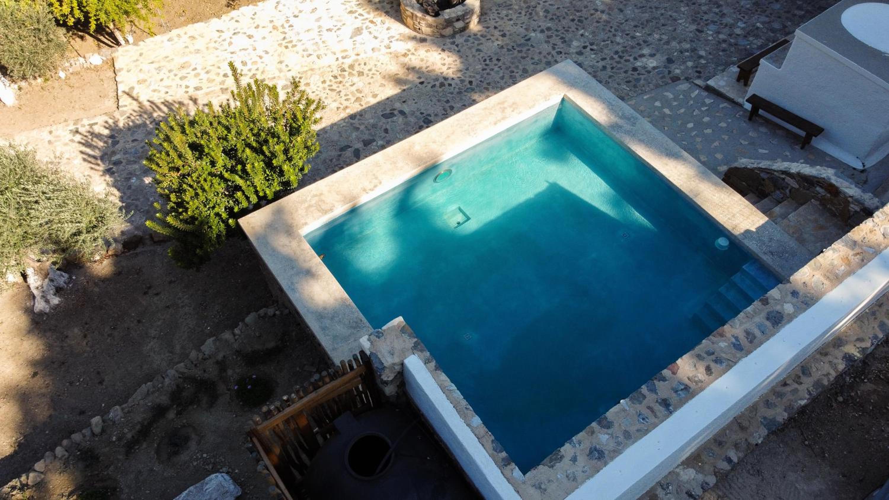 Chaihoutes stone villa into Olive farm in Zia