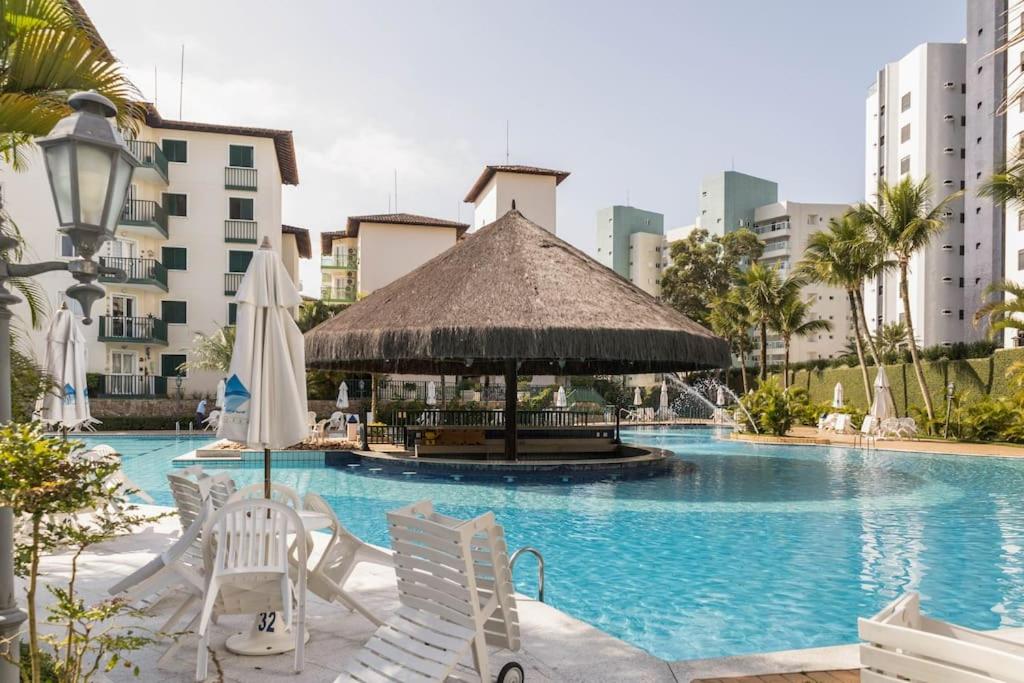 RIVIERA DE SAO LOURENÇO, CONDO ACQUA A 0,5 MIN DA PRAIA - estilo resort! Lindo apto com ar condicionado e wifi