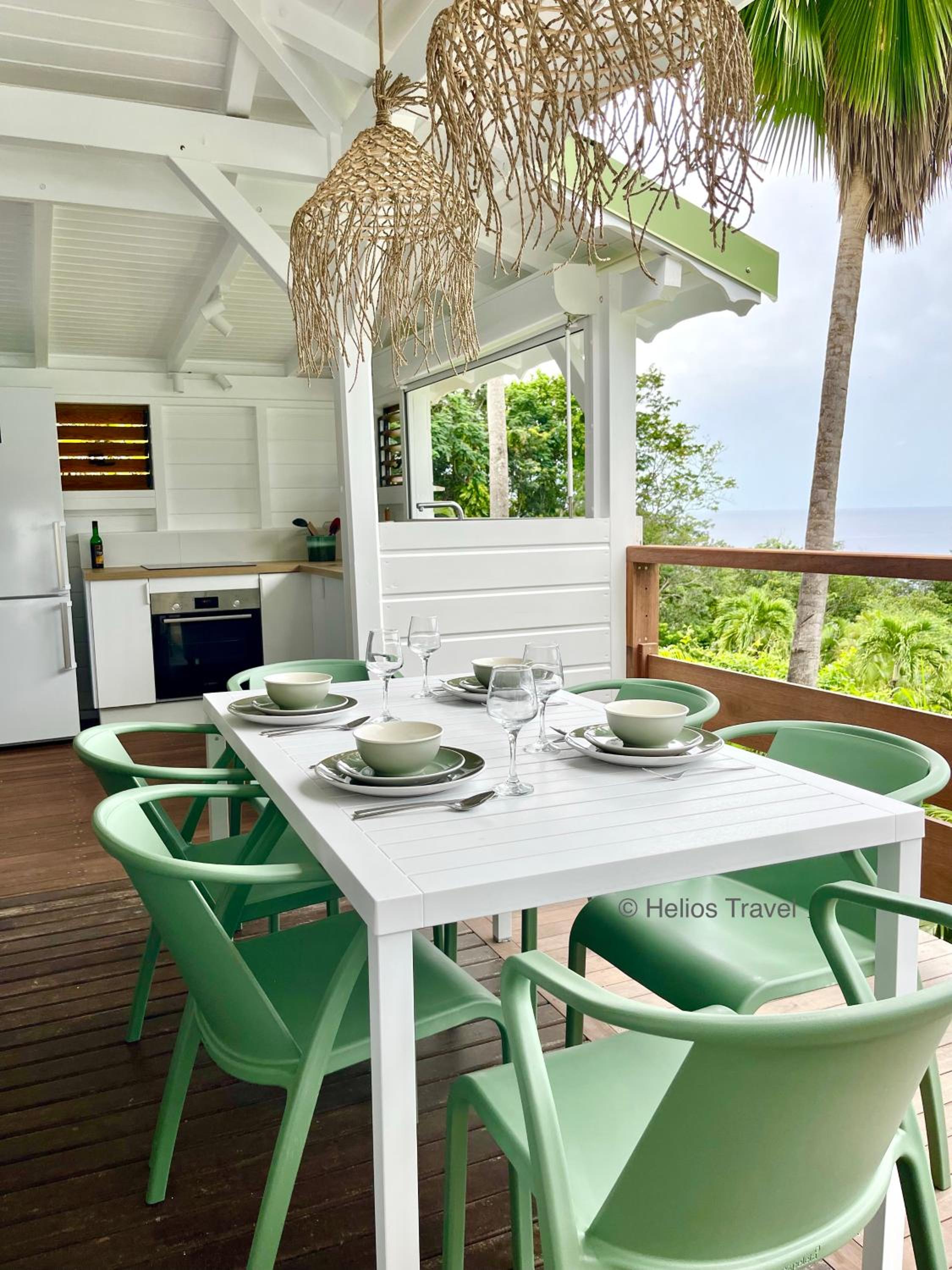 Villa Etoile Matutine, 3 chambres, piscine, belle vue mer view 3