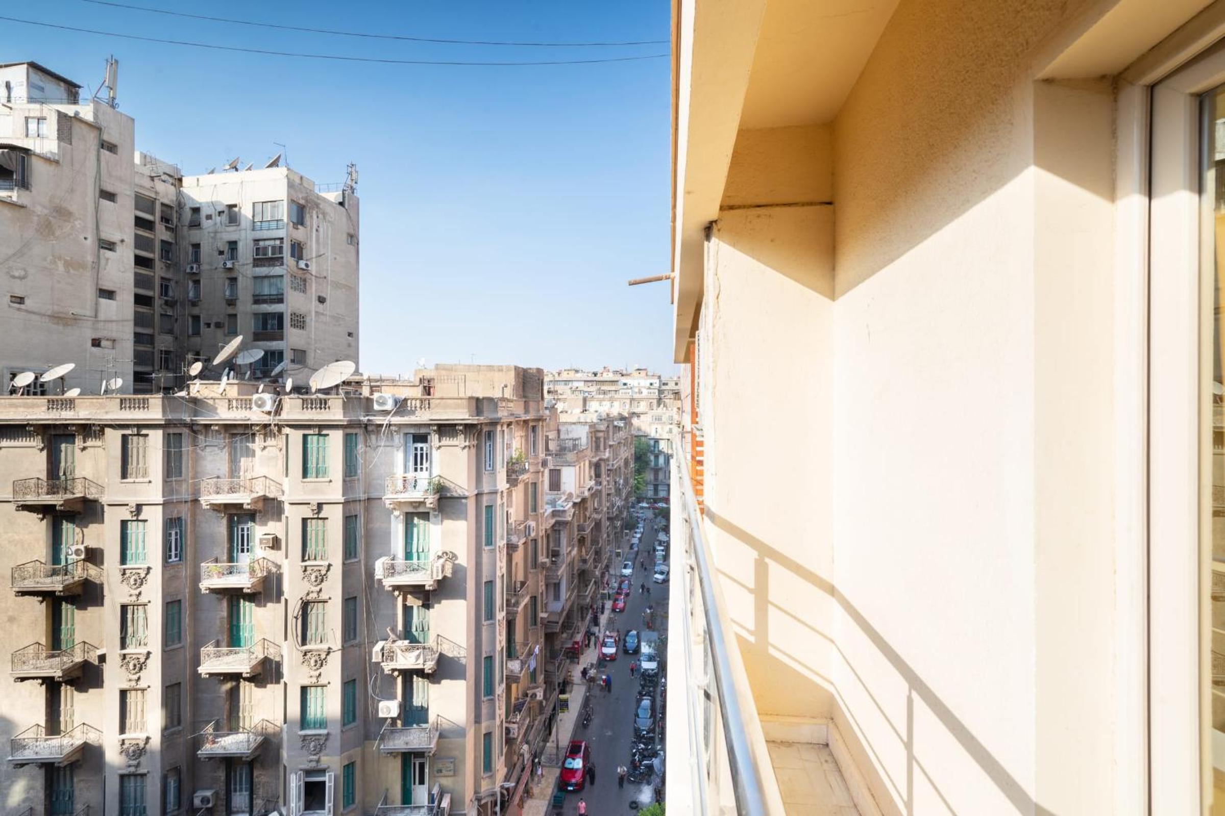 The Red-Hot Retro Studio Cairo's Downtown