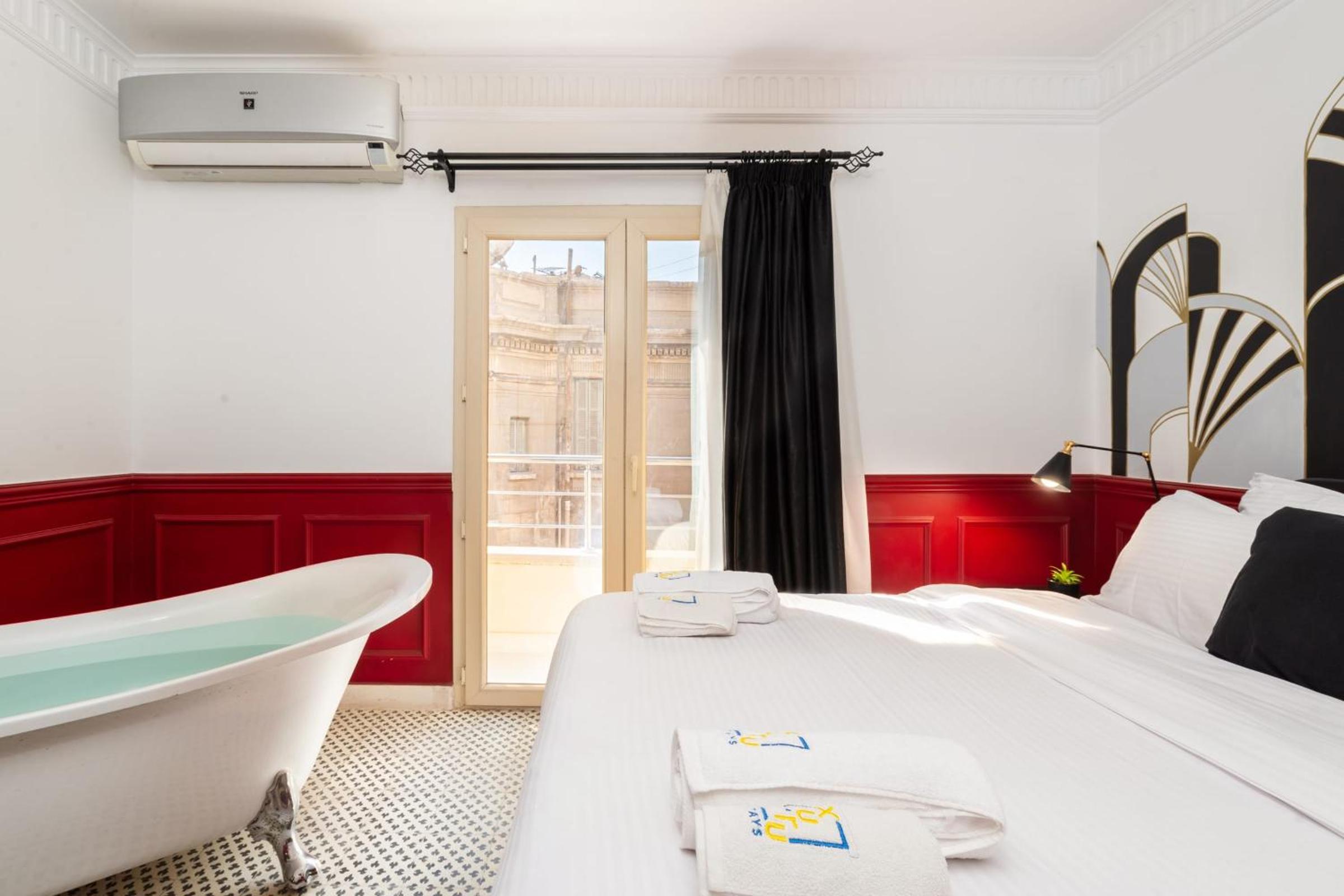 The Red-Hot Retro Studio Cairo's Downtown