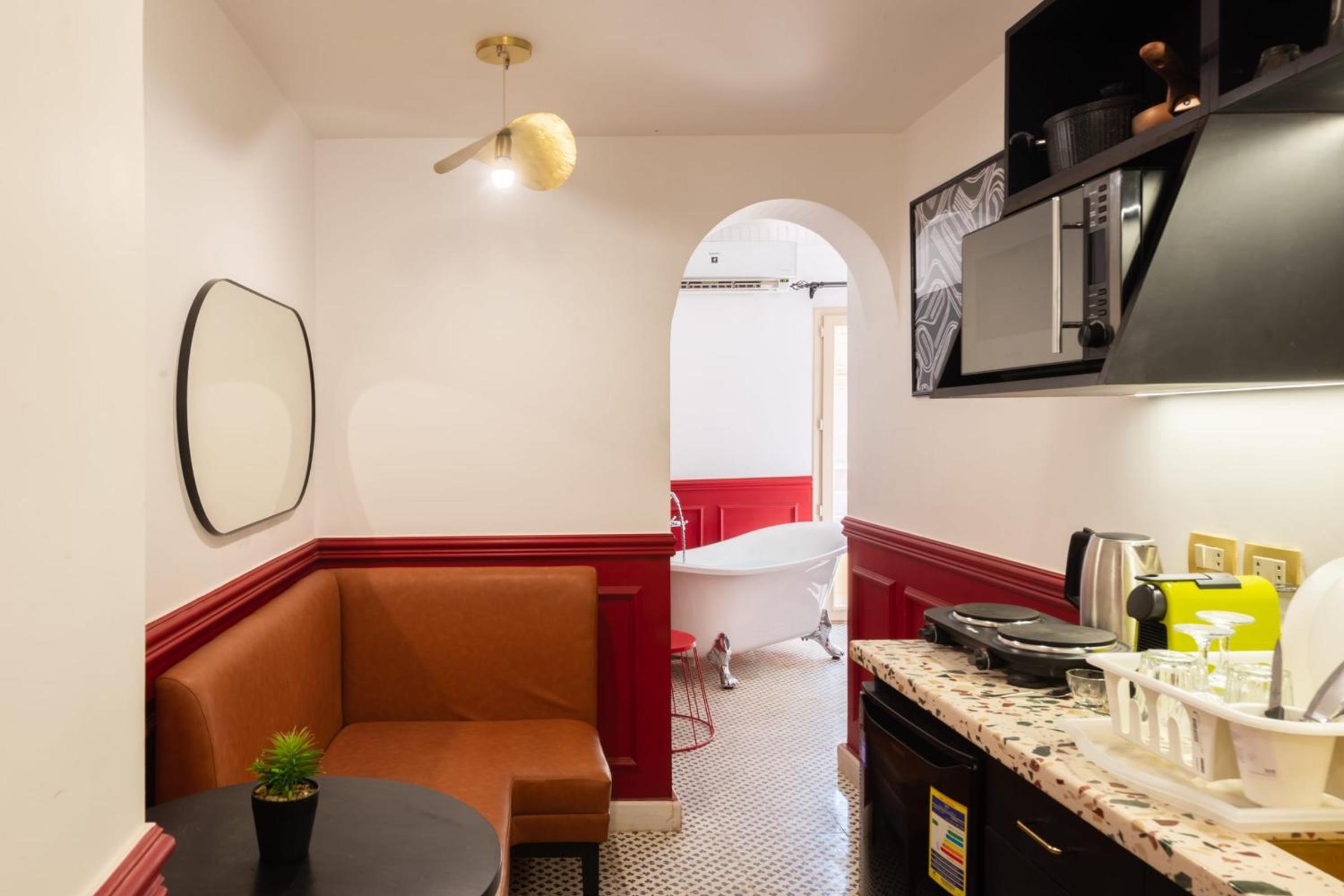 The Red-Hot Retro Studio Cairo's Downtown