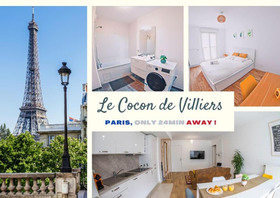 Paris & DisneyLand - 2min From Train Station - Private Indoor Parking