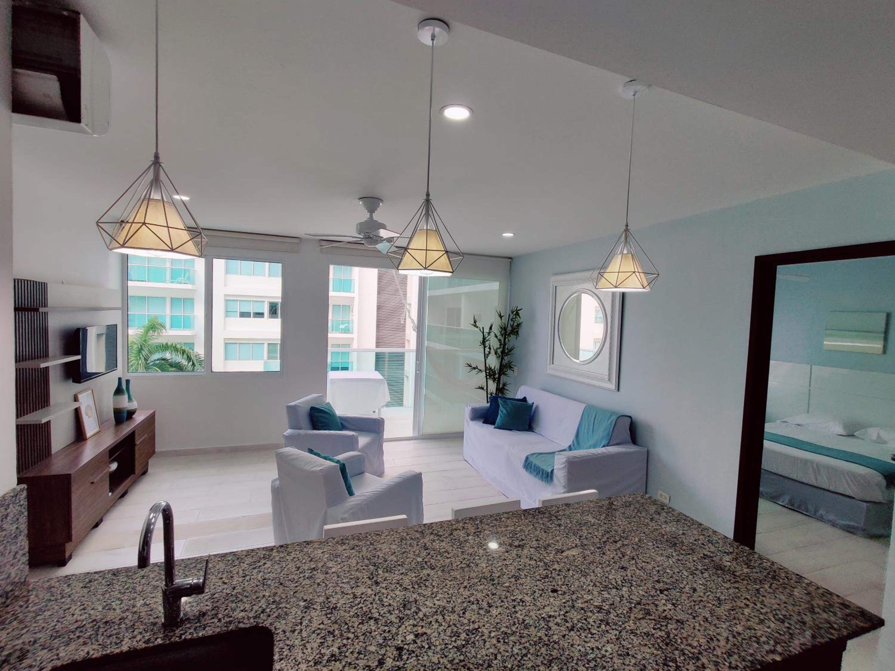 Apartamento con vista al mar