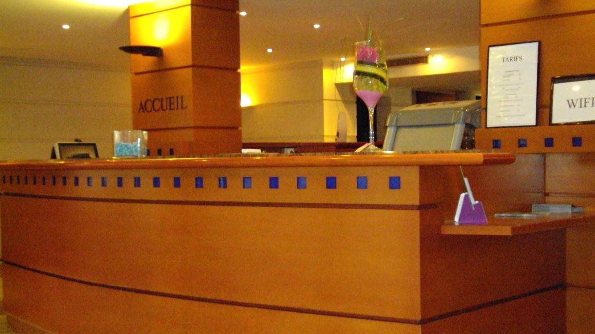 hotel reception