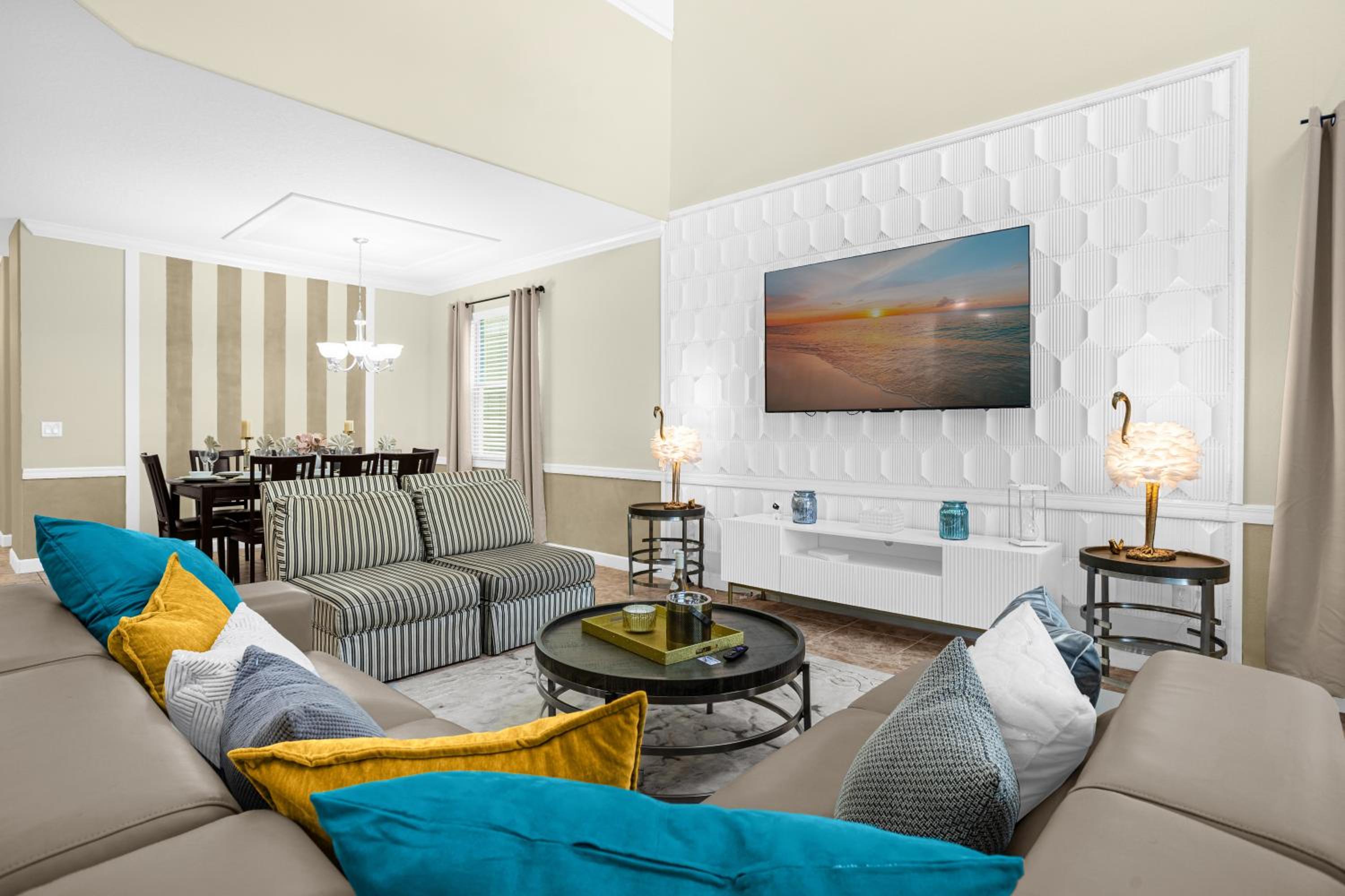 Fun Family Villa Pool BBQ Near Disney World 5BR
