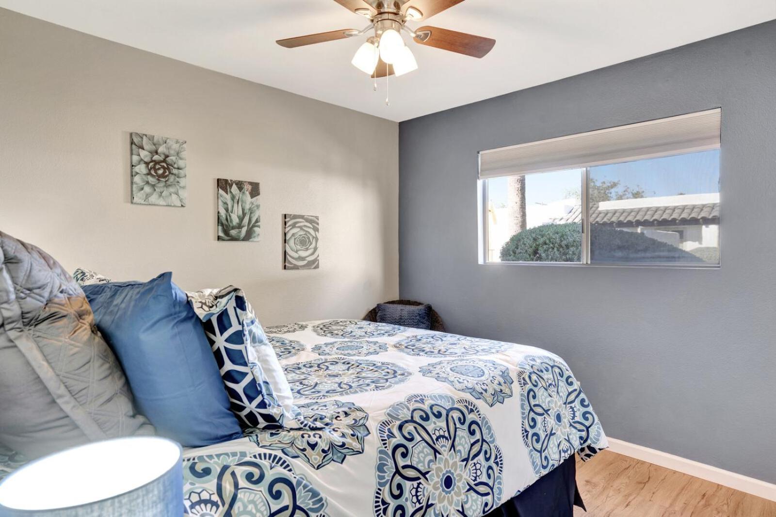 Renovated quiet single-story, minutes to Old Town, pool outside the door view 5