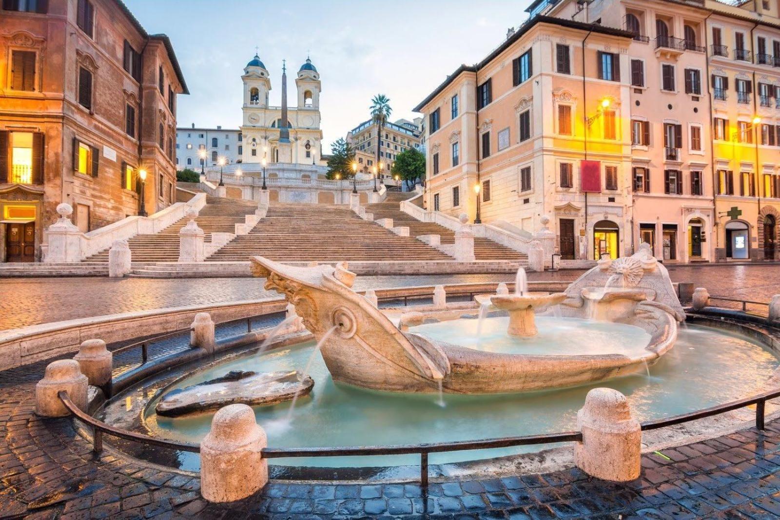 Spanish Steps Rome View