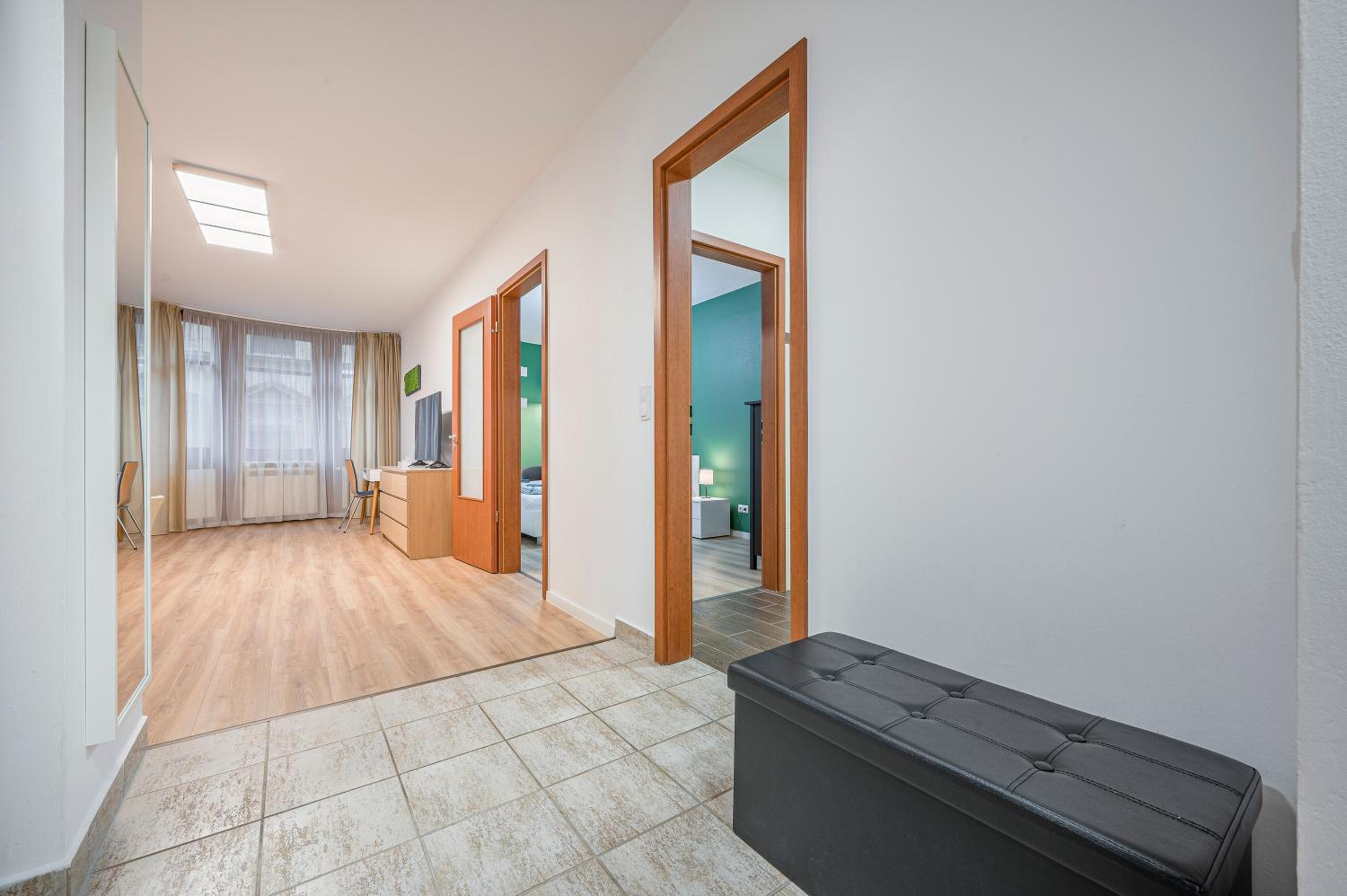 Modern Apartment With Garage view 5