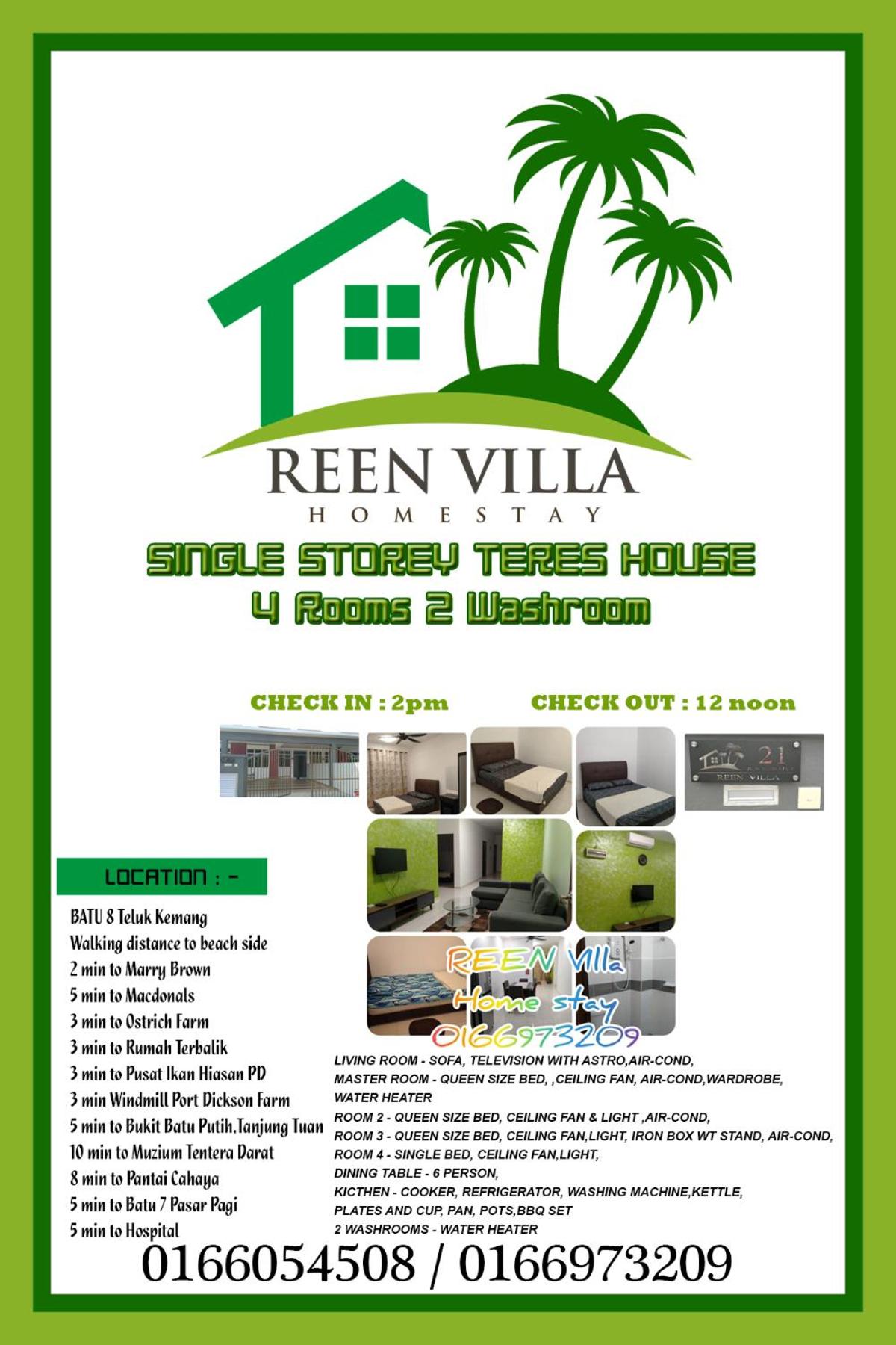 Reenvillahomestayportdickson