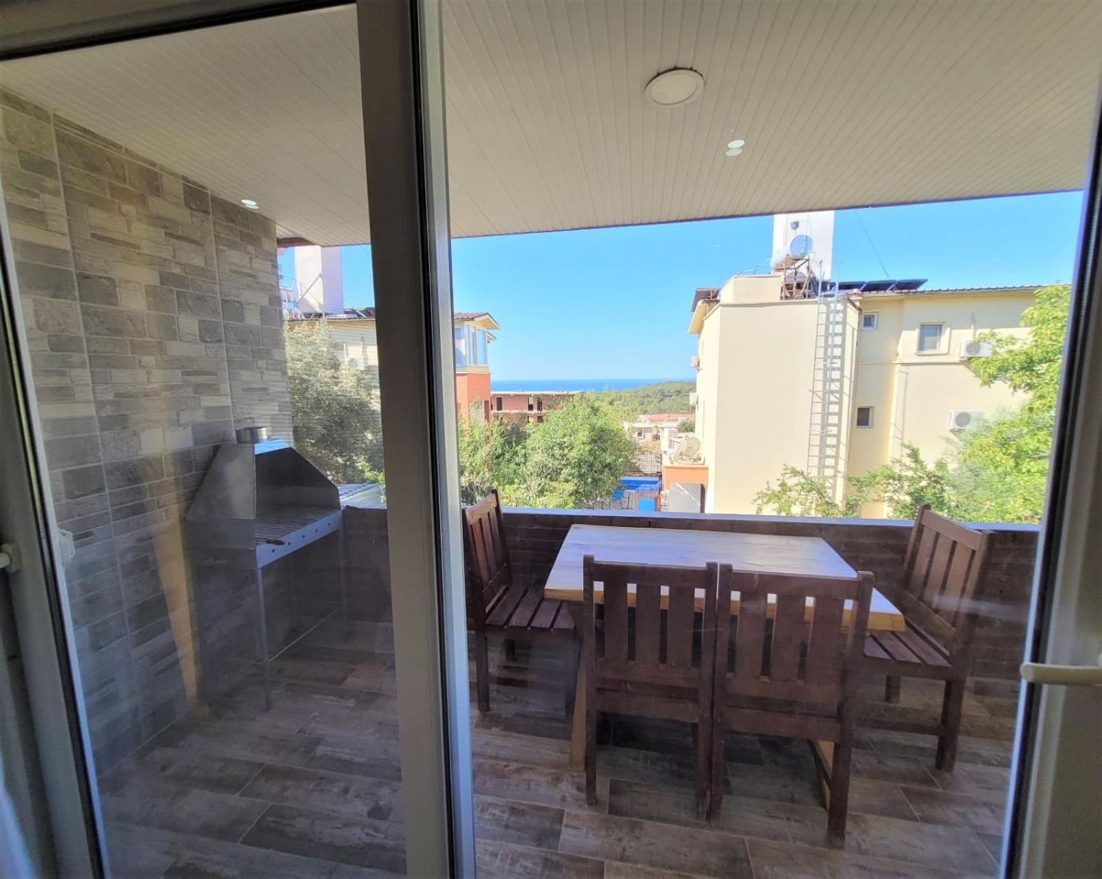 outdoor BBQ area