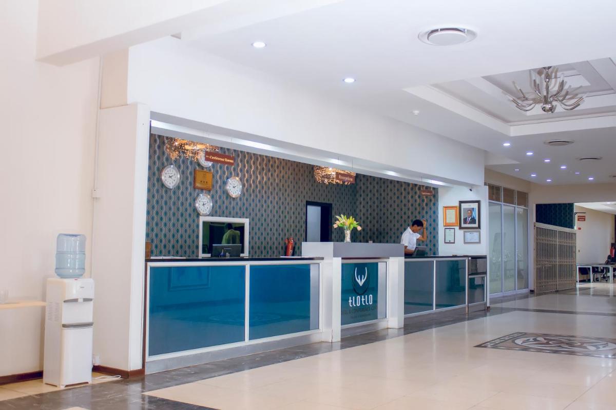 hotel reception