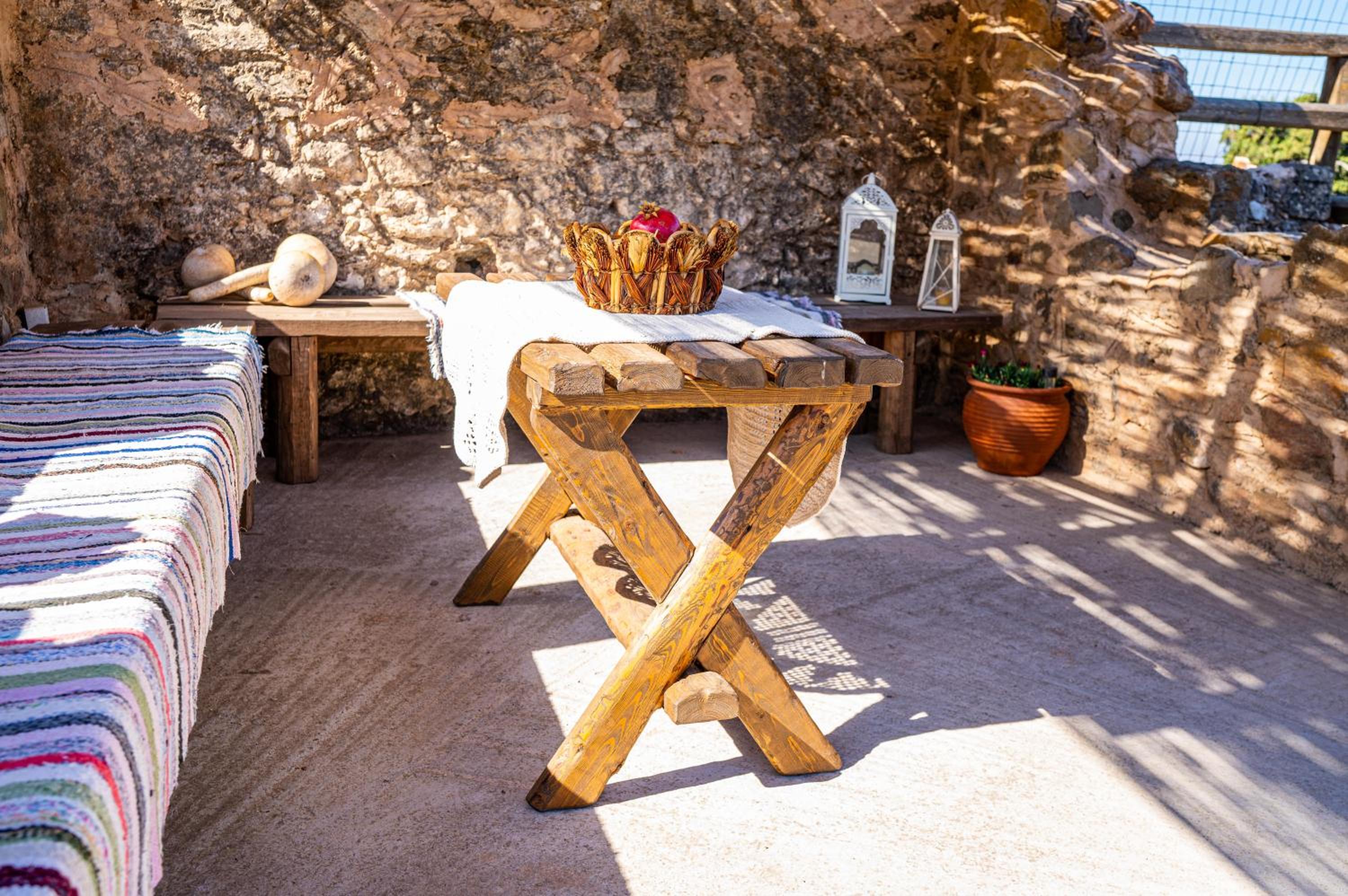Chaihoutes stone villa into Olive farm in Zia