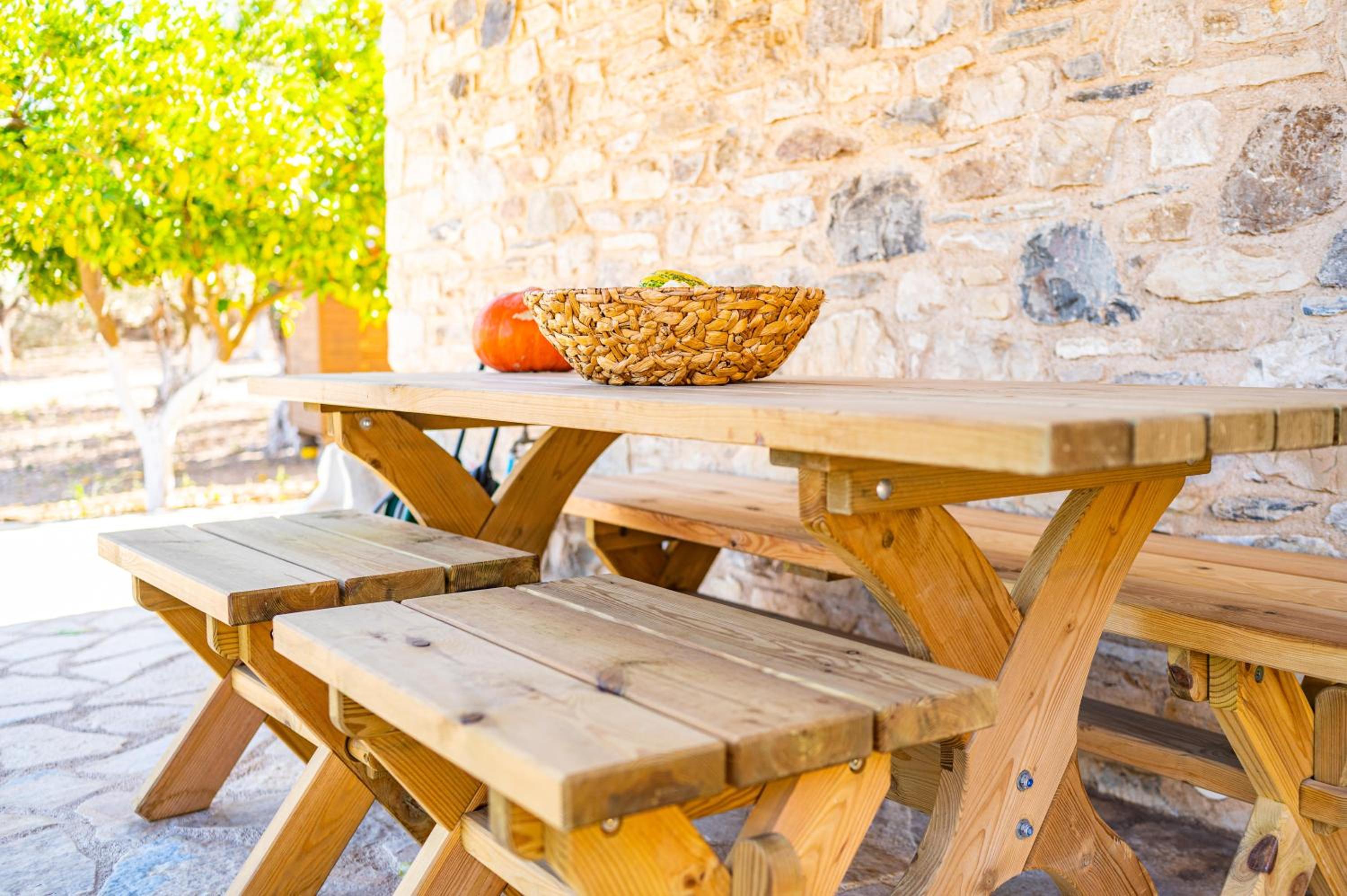 Chaihoutes stone villa into Olive farm in Zia