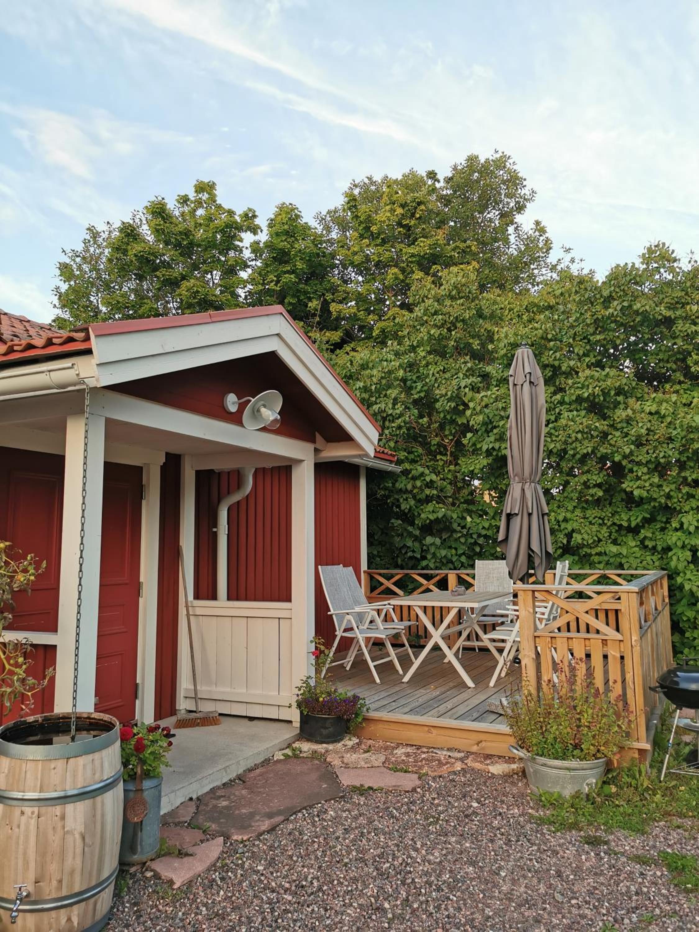 Idyllisk nybyggd stuga på Sollerön.