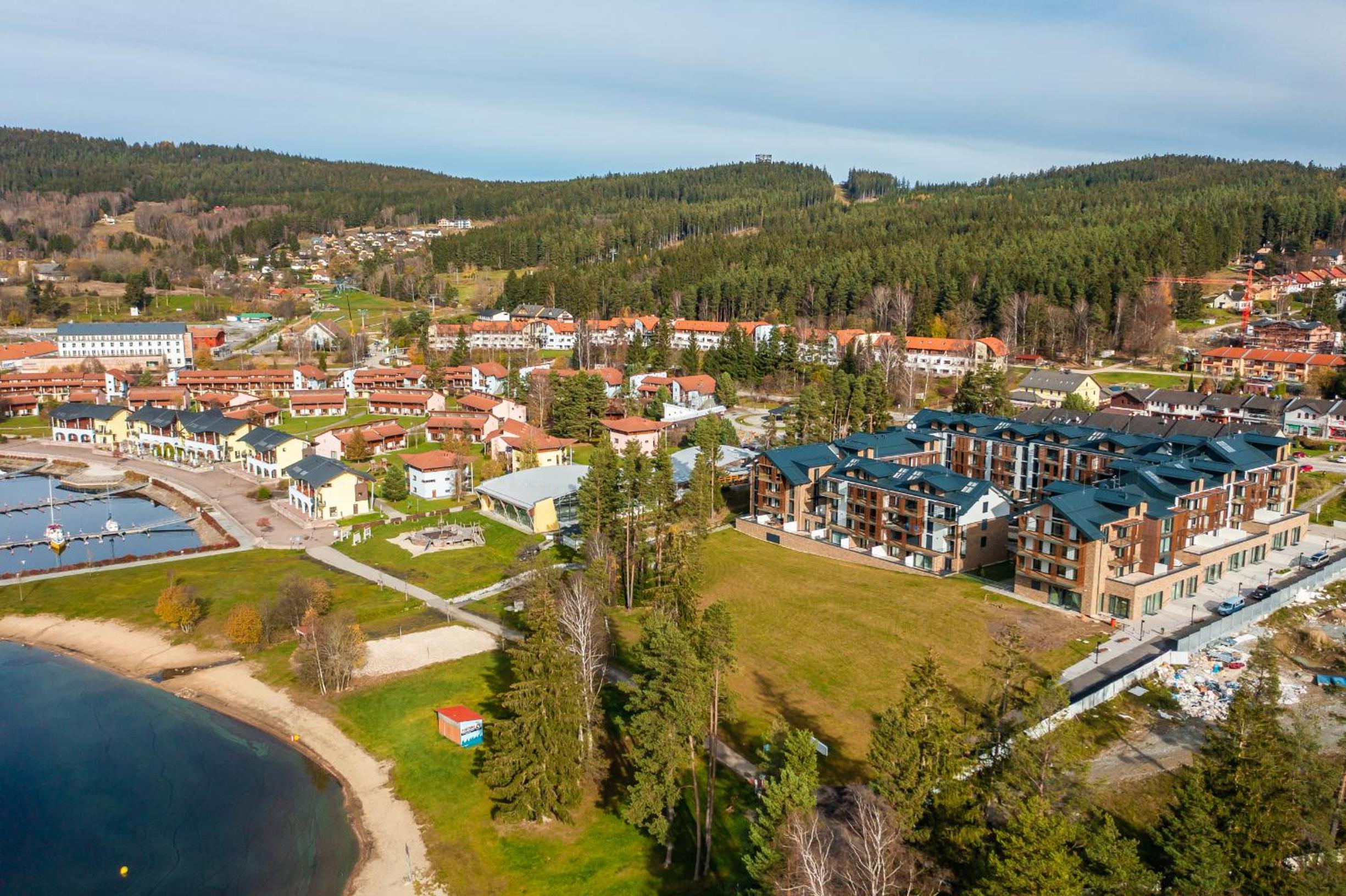 Apartament I313 Molo Lipno with private wellness