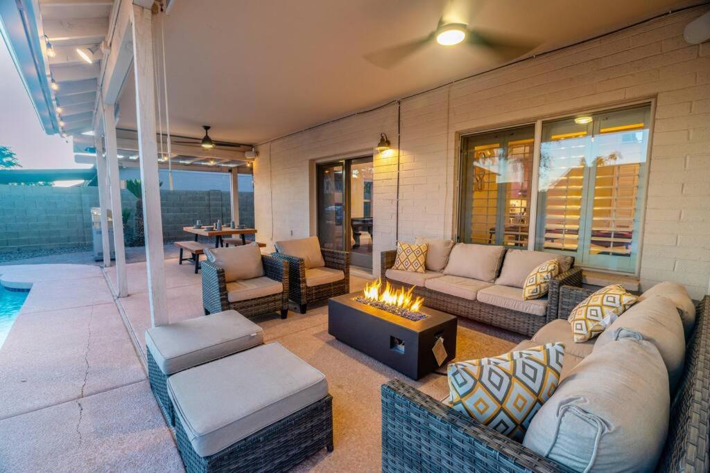 KING Bed, Pool, Pool Table, Fireplace view 2