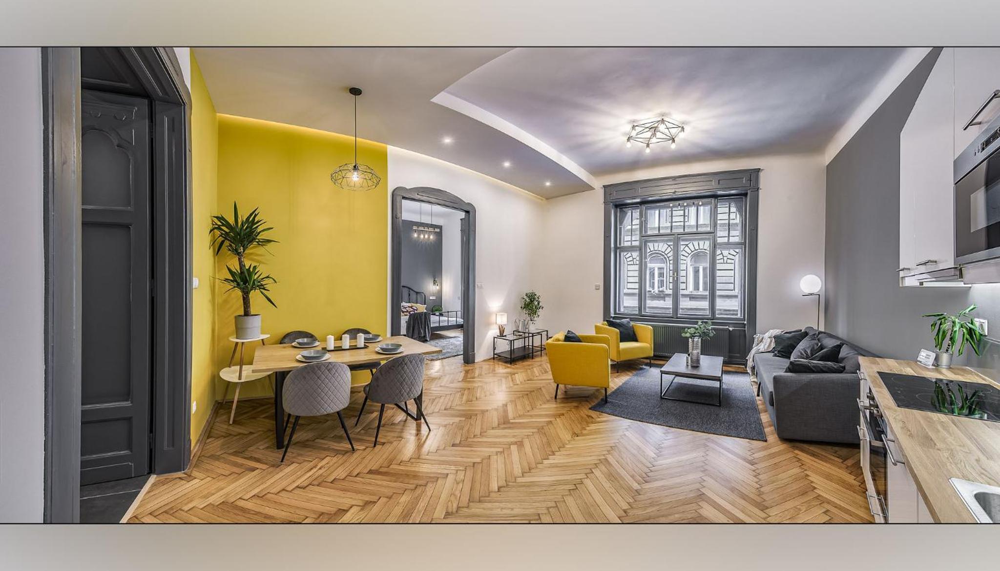 Luxury 2BR Apartment in Downtown Budapest - Ora House