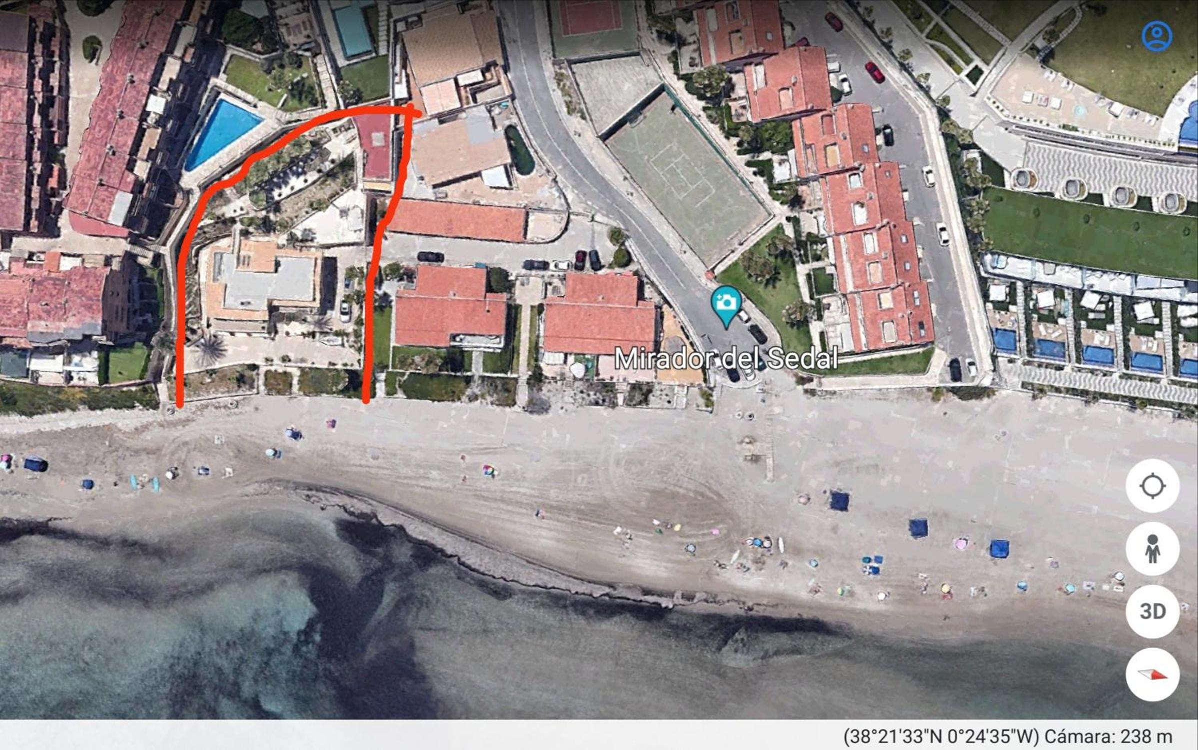 Espectacular Suite Privada a pie de playa y mar en CHALET ROQUETES