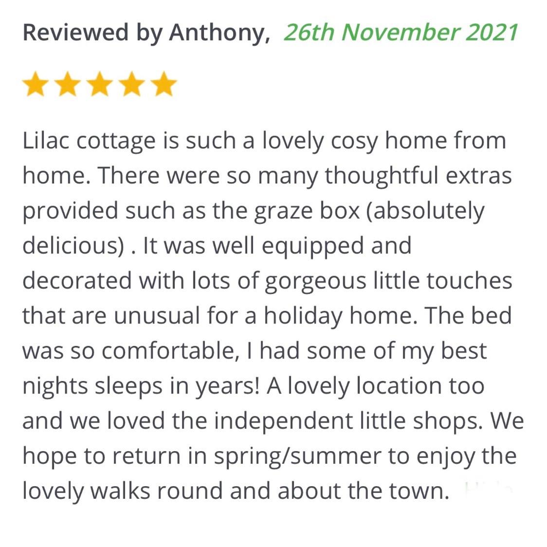 Lilac Cottage Morpeth Northumberland