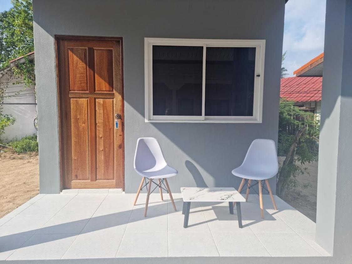 outdoor BBQ area