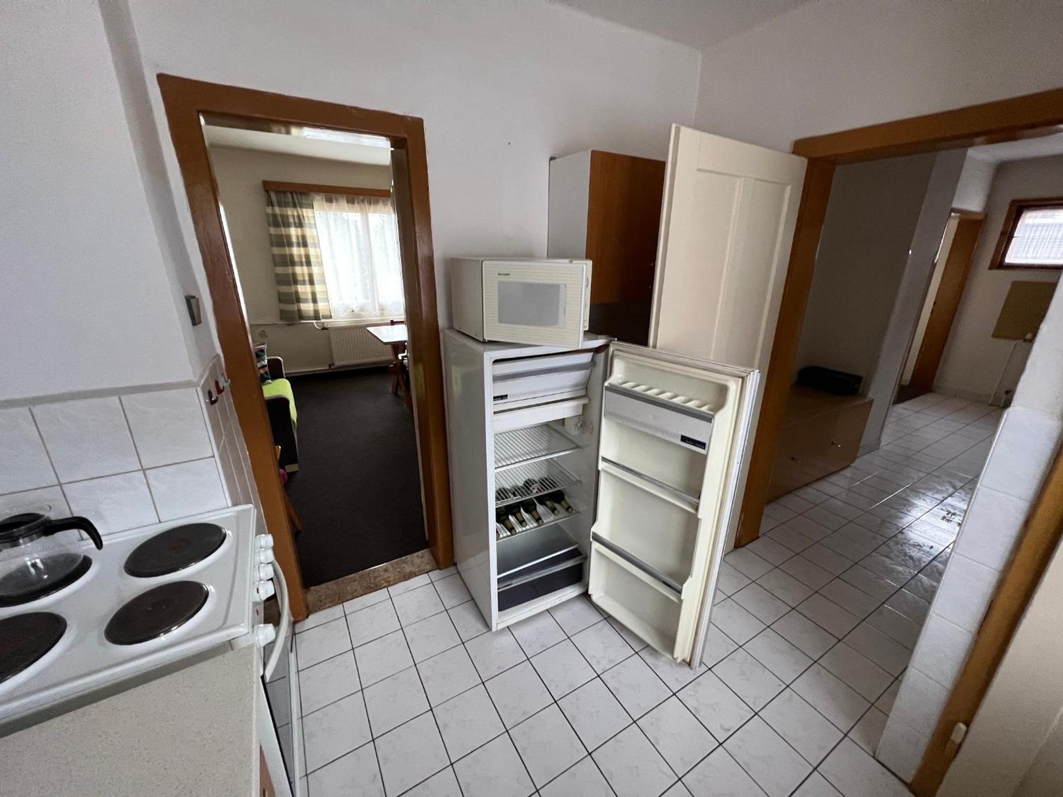 Horská bouda Schmitke výhled Klínovec