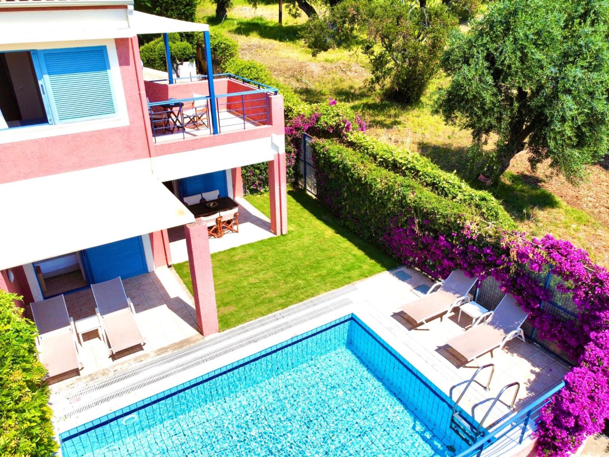 Villa Barbati Pelagos with private pool by DadoVillas view 4