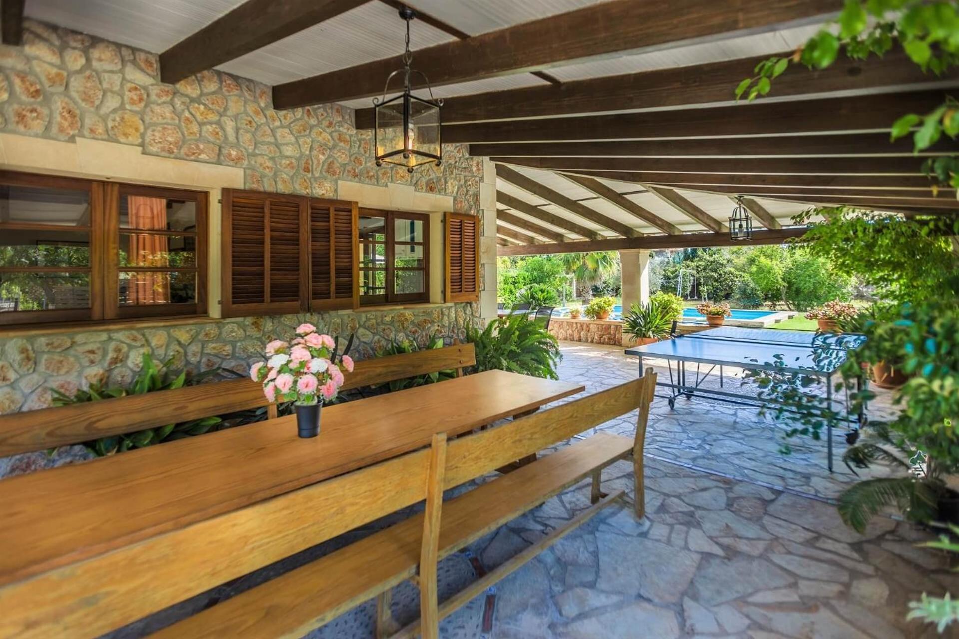 Delightful Mallorca Villa Colonya 3 Bedrooms Amazing Mountain Countryside Views Puerto de Pollensa