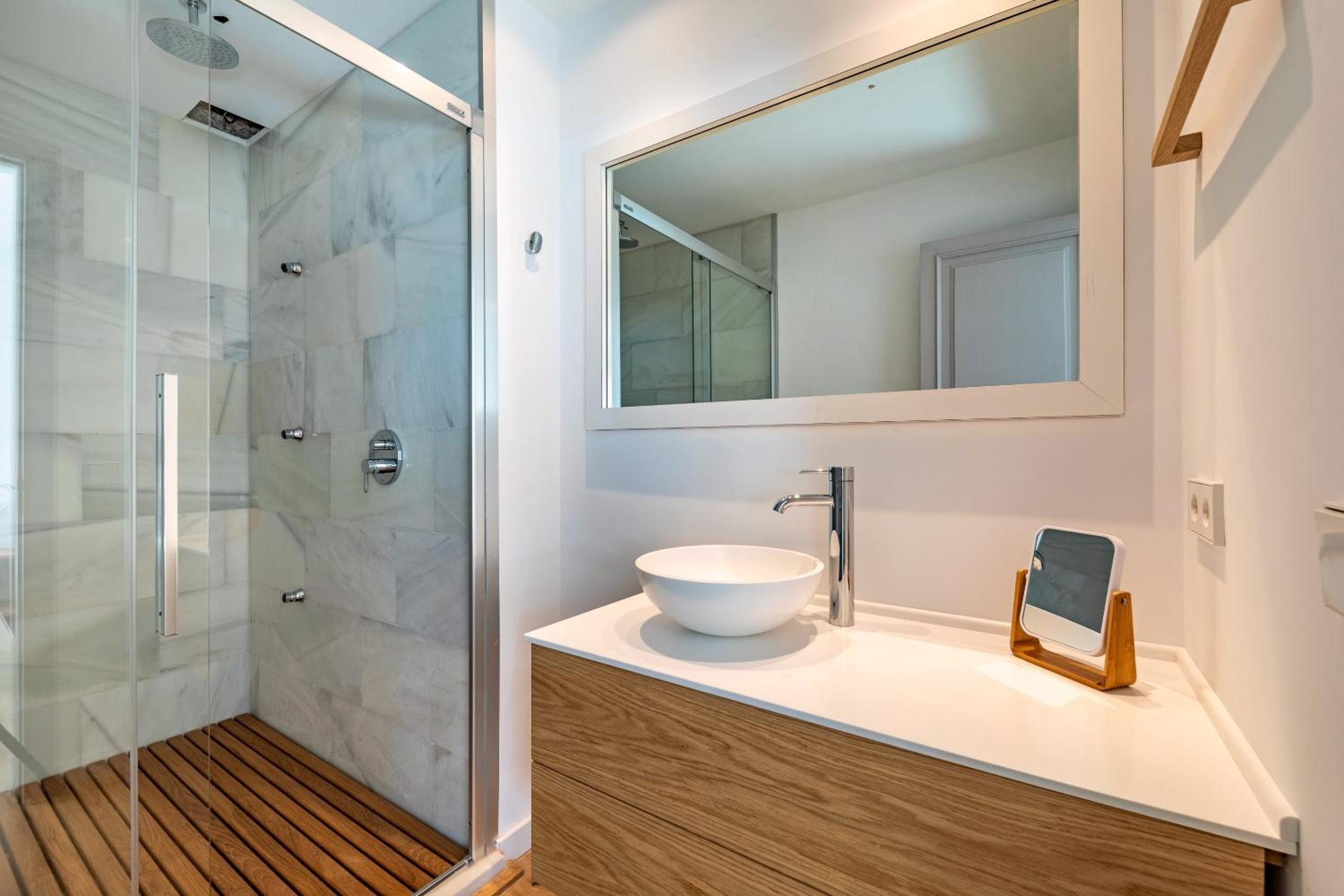 Modern Beachfront Puerto Pollensa House Located directly in front of Beach Private Pool Villa Mar i Pins